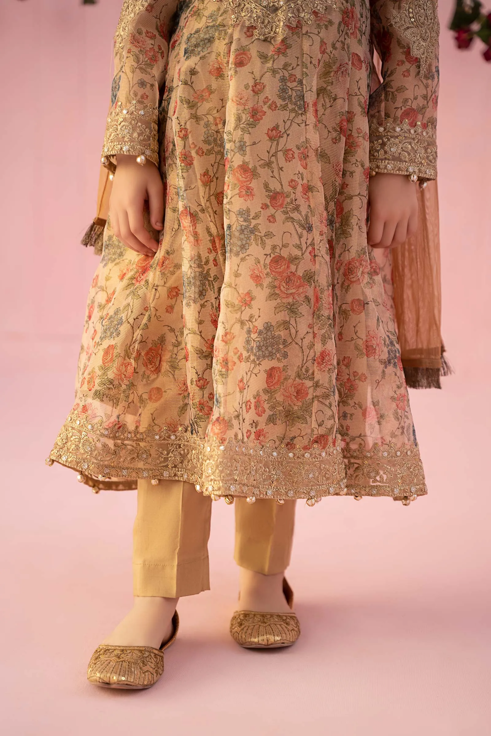 3 Piece Masoori Net Suit | MKD-EF24-35