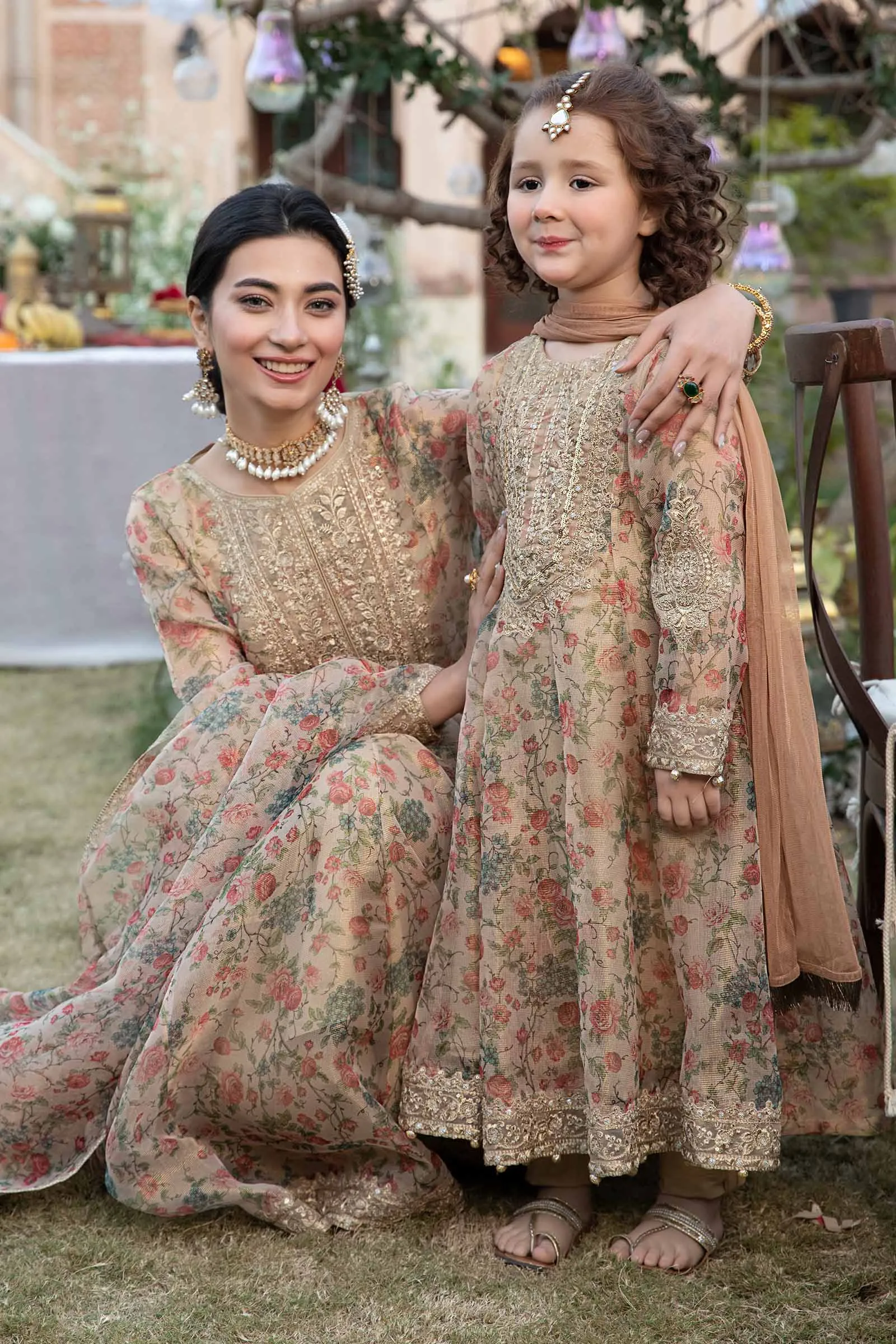 3 Piece Masoori Net Suit | MKD-EF24-35