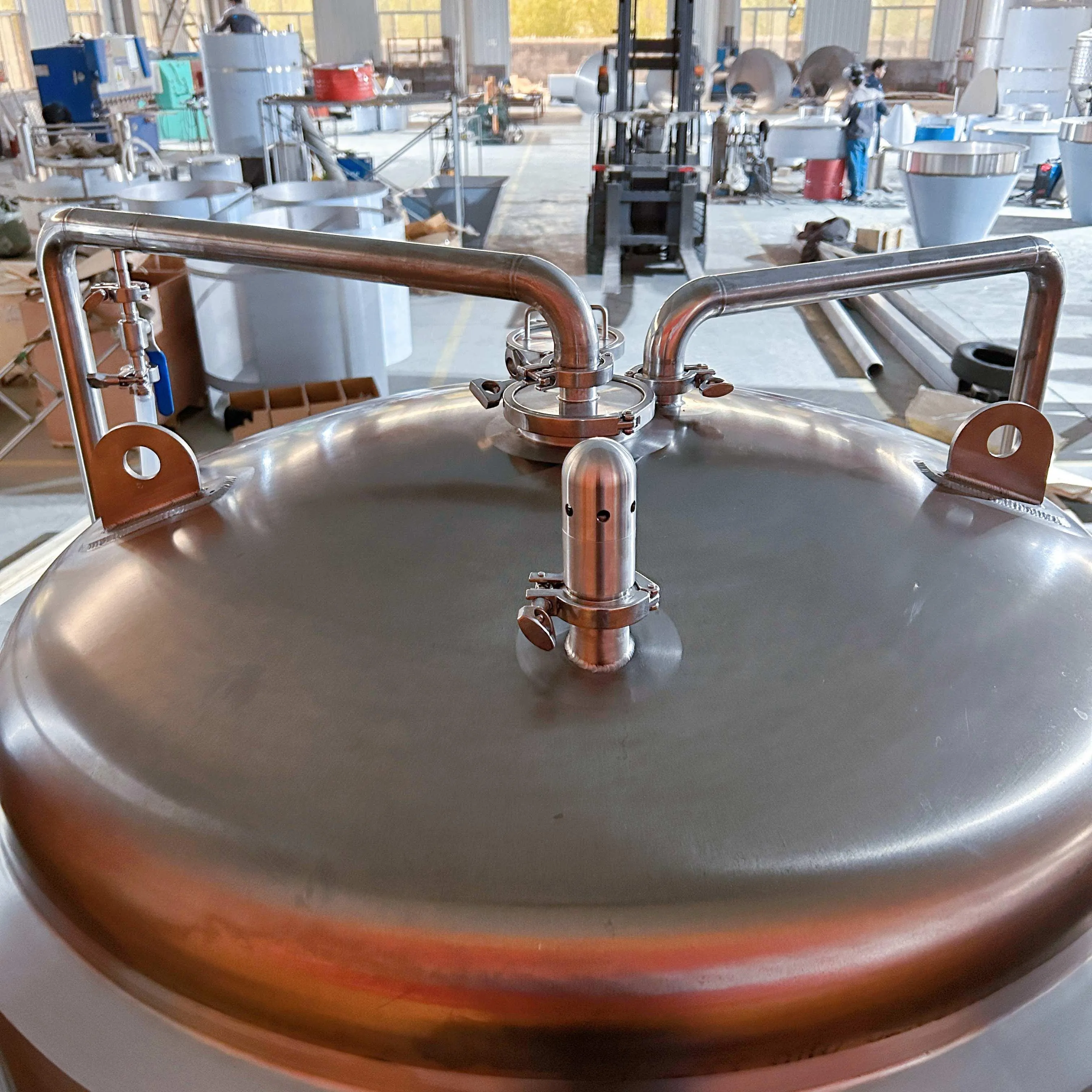 800L Conical Fermenter (pressurisable, jacketed)
