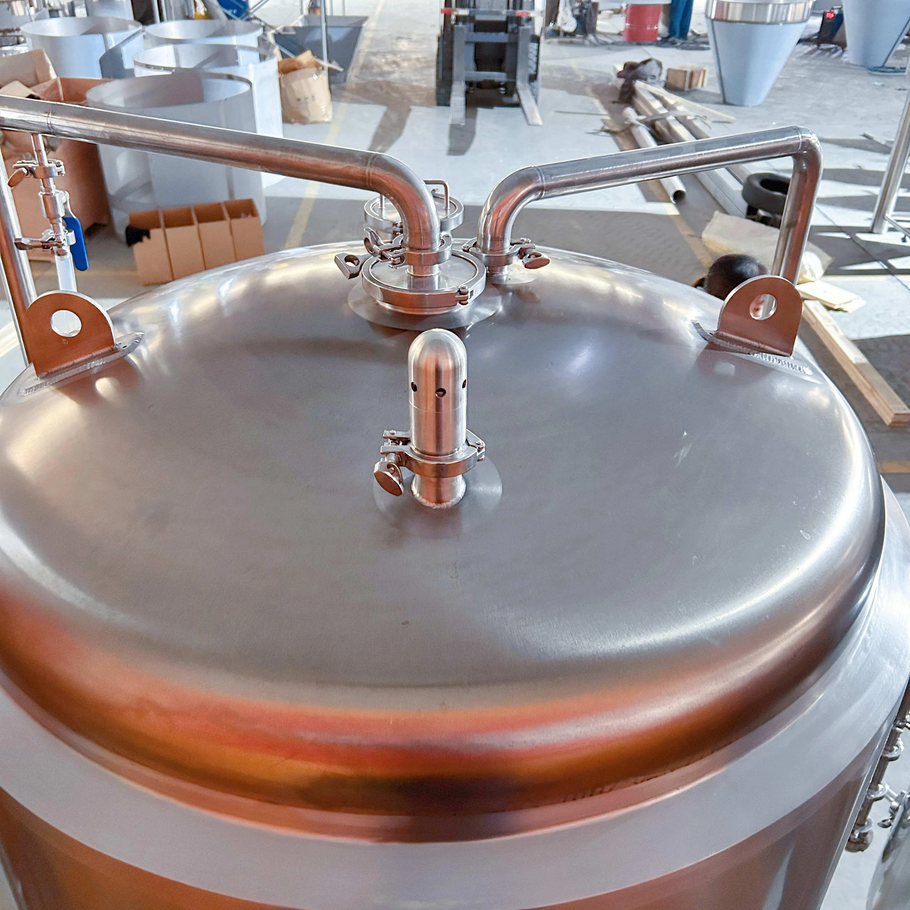 800L Conical Fermenter (pressurisable, jacketed)
