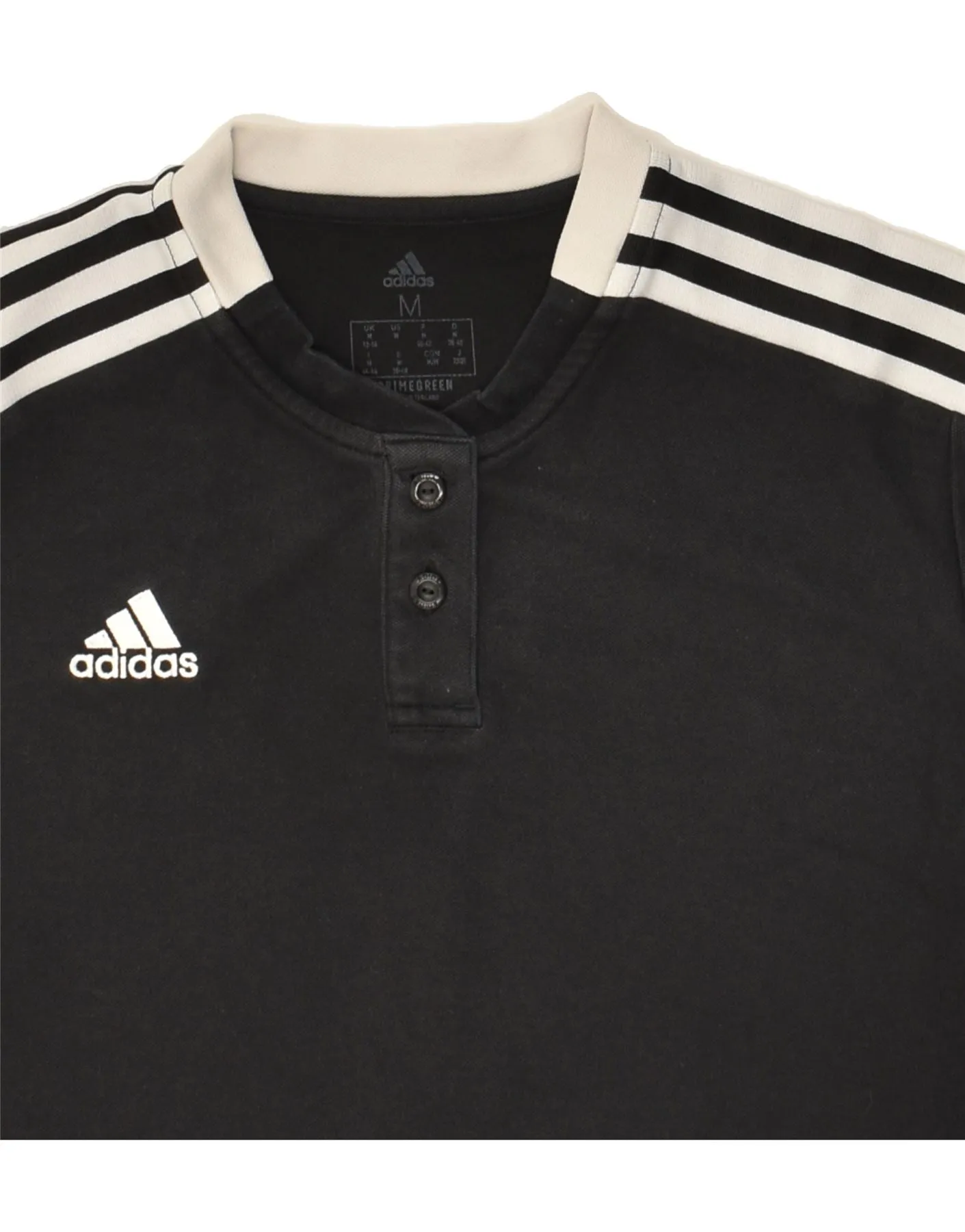 ADIDAS Womens Aeroready T-Shirt Top UK 12/14 Medium Black Cotton