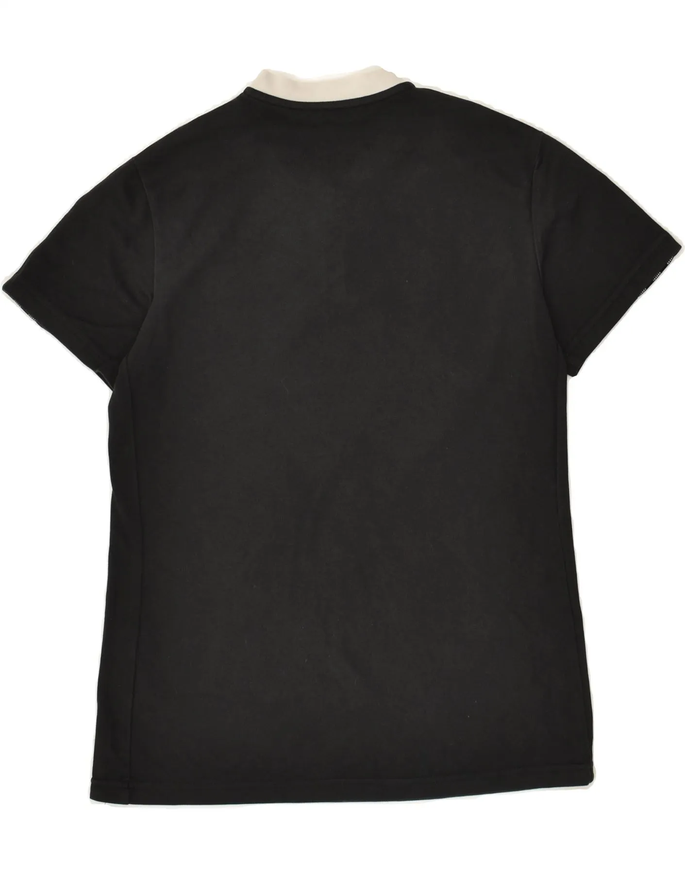 ADIDAS Womens Aeroready T-Shirt Top UK 12/14 Medium Black Cotton