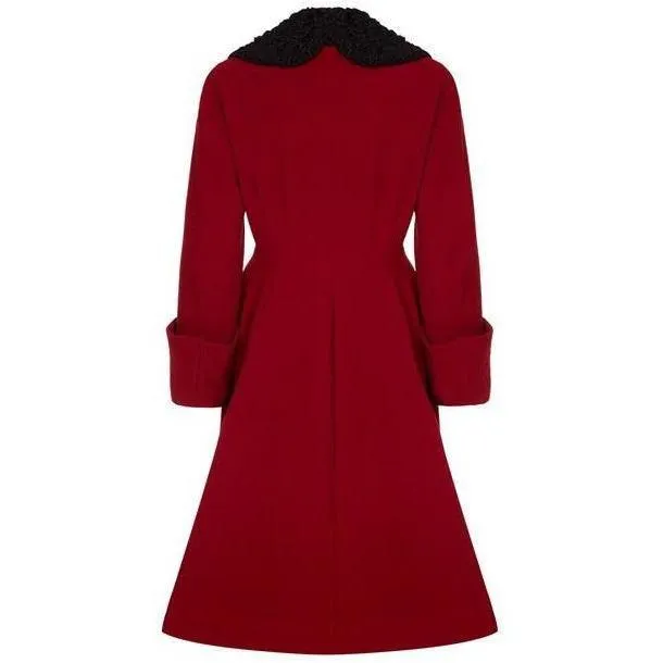 ARCHIVE - 1940s Red Wool Coat