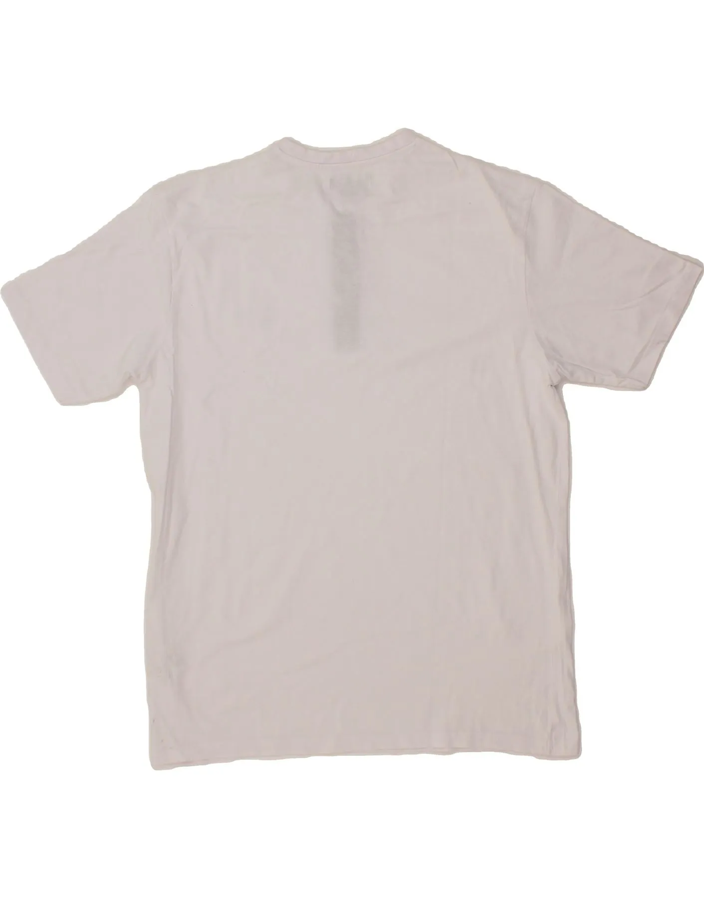 ATLAS FOR MEN Mens T-Shirt Top Medium White Cotton