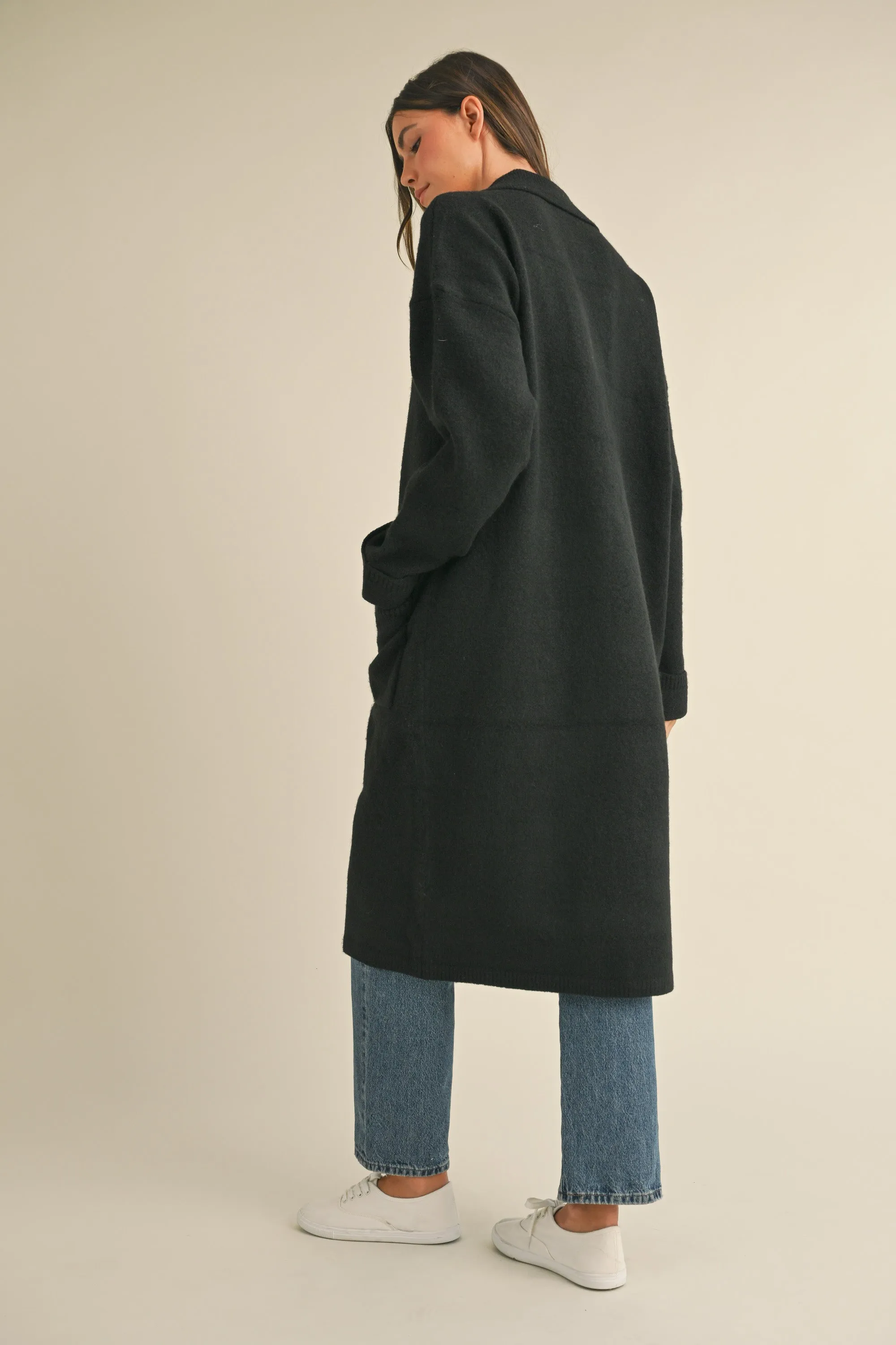 AVIANA KNIT TRENCH COAT