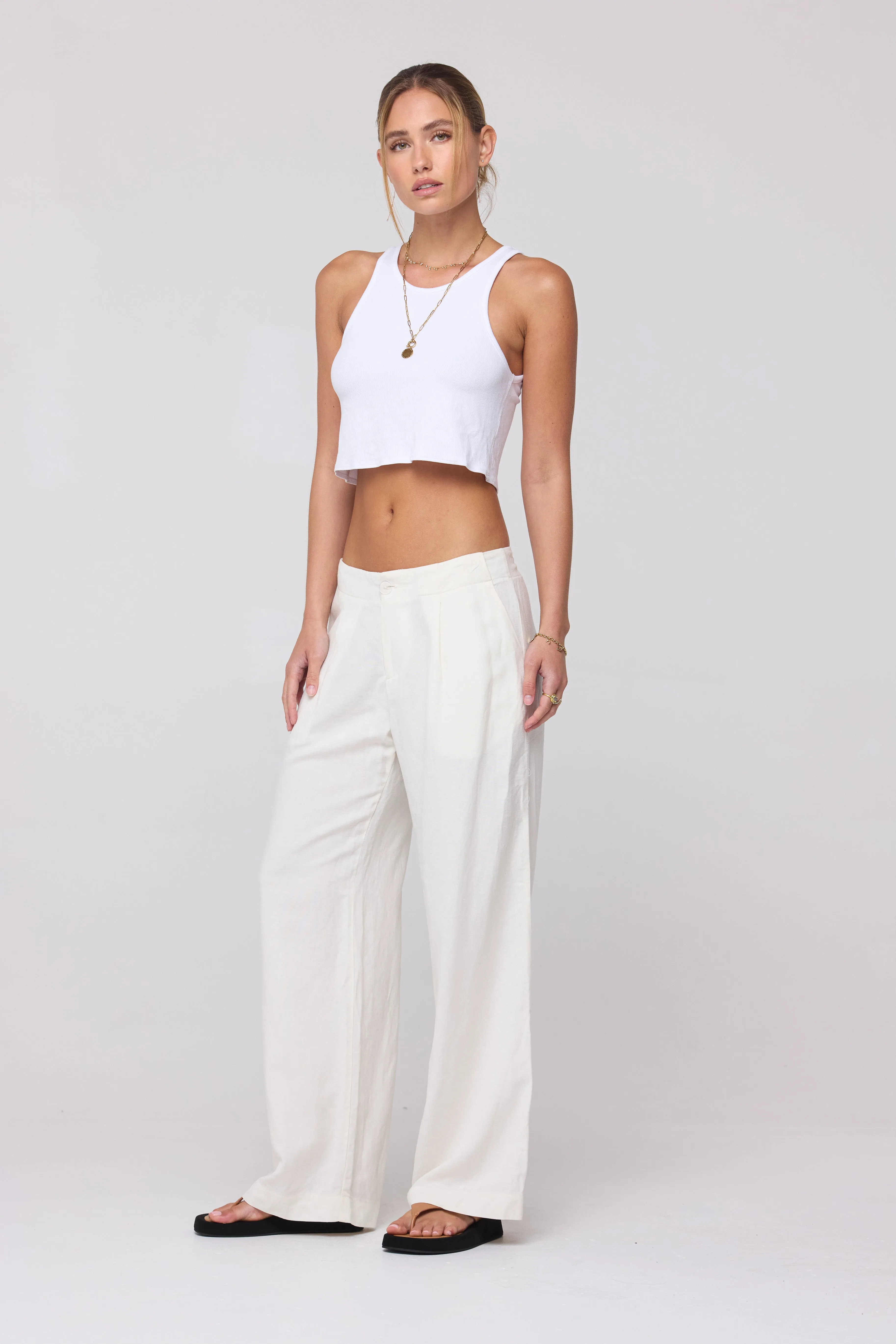 Bernie Tank in White
