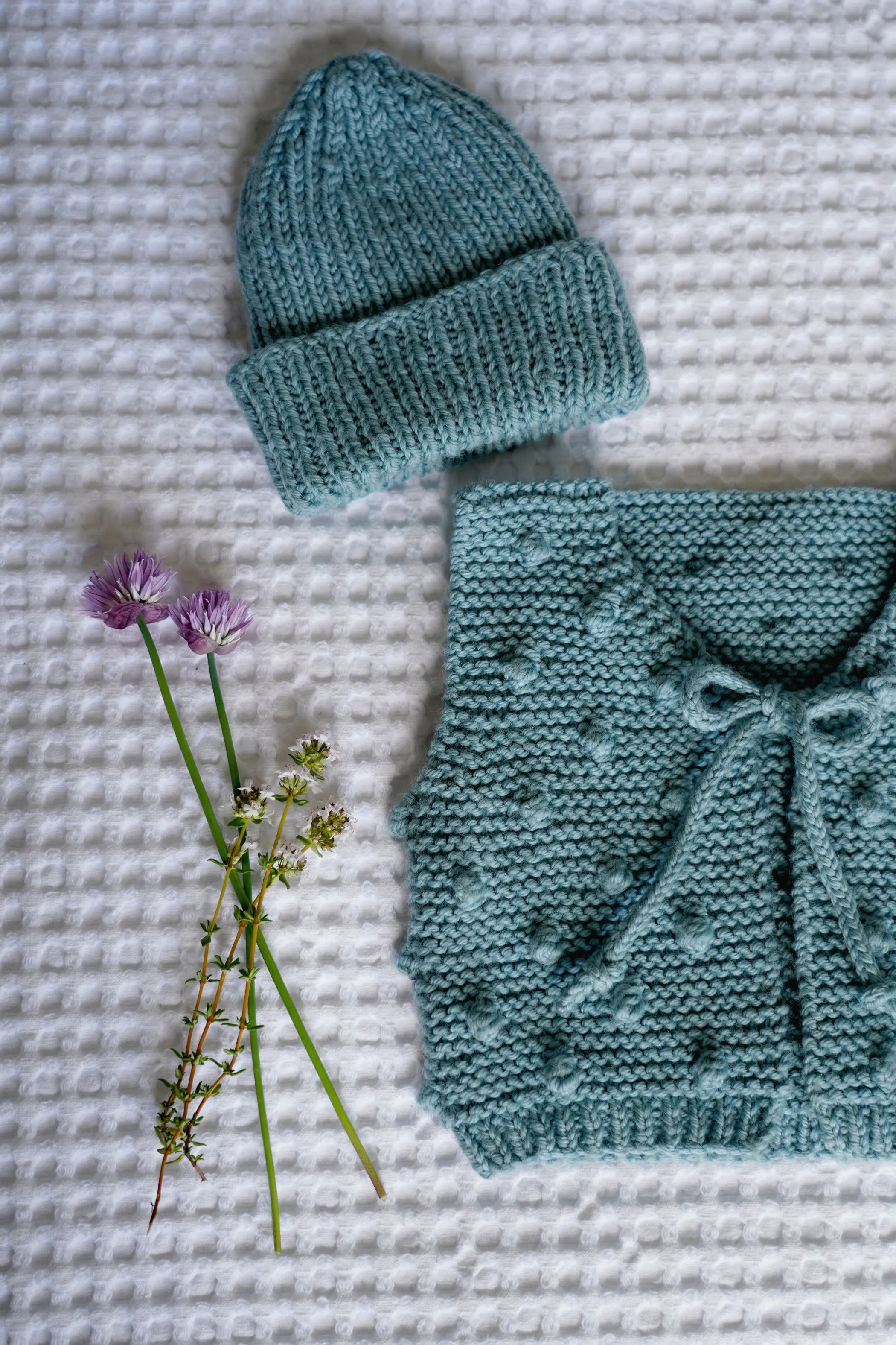 Blake Vest and Rib Beanie