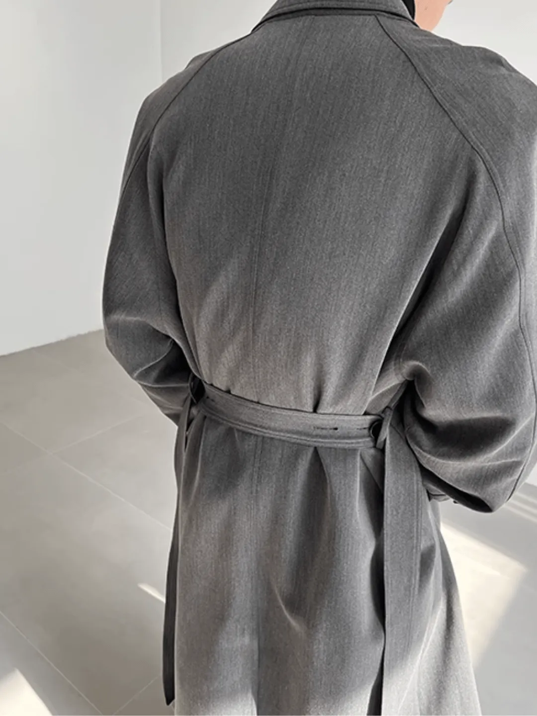 [COLN]  The lushness long trench coat na770