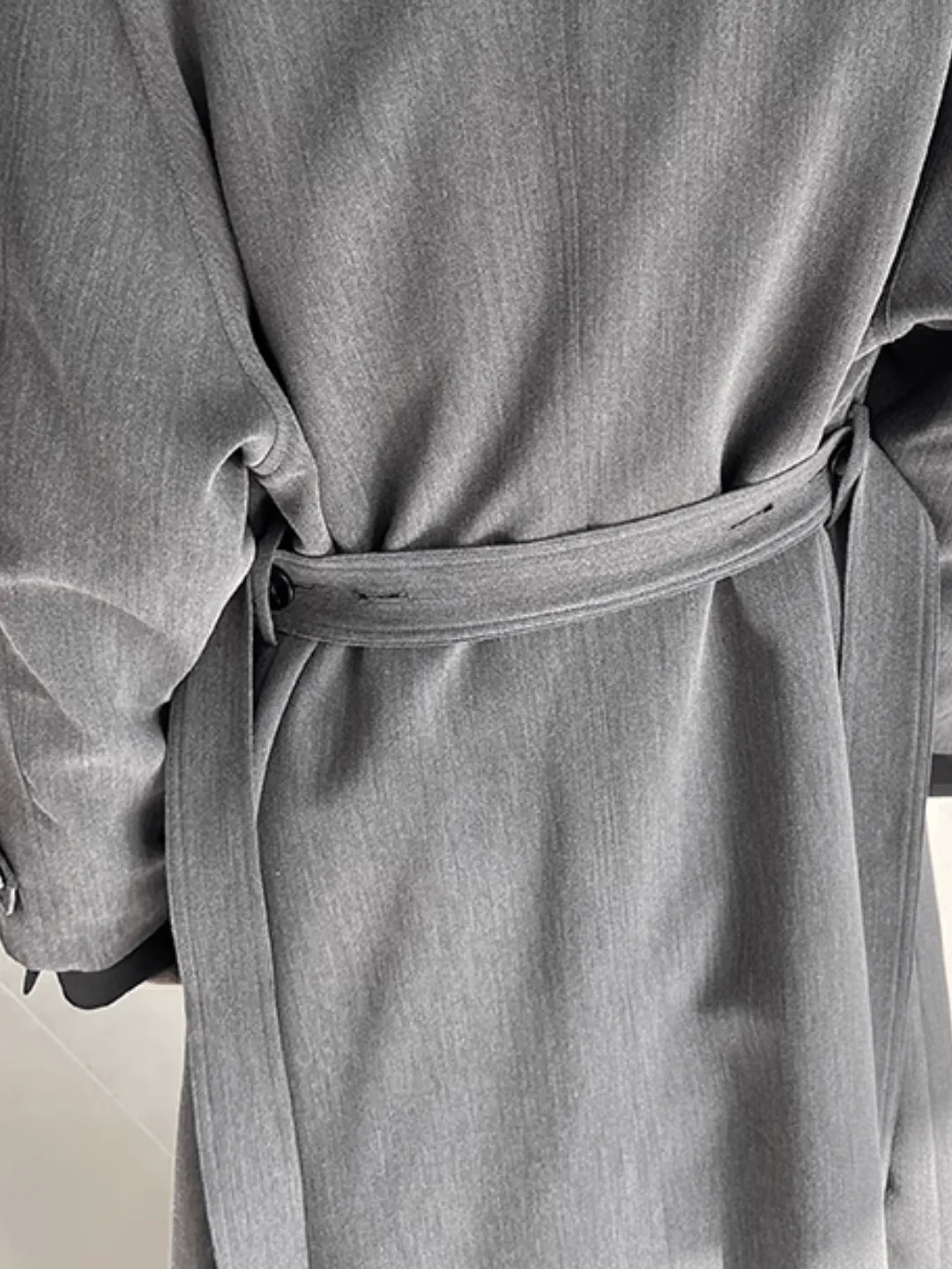 [COLN]  The lushness long trench coat na770