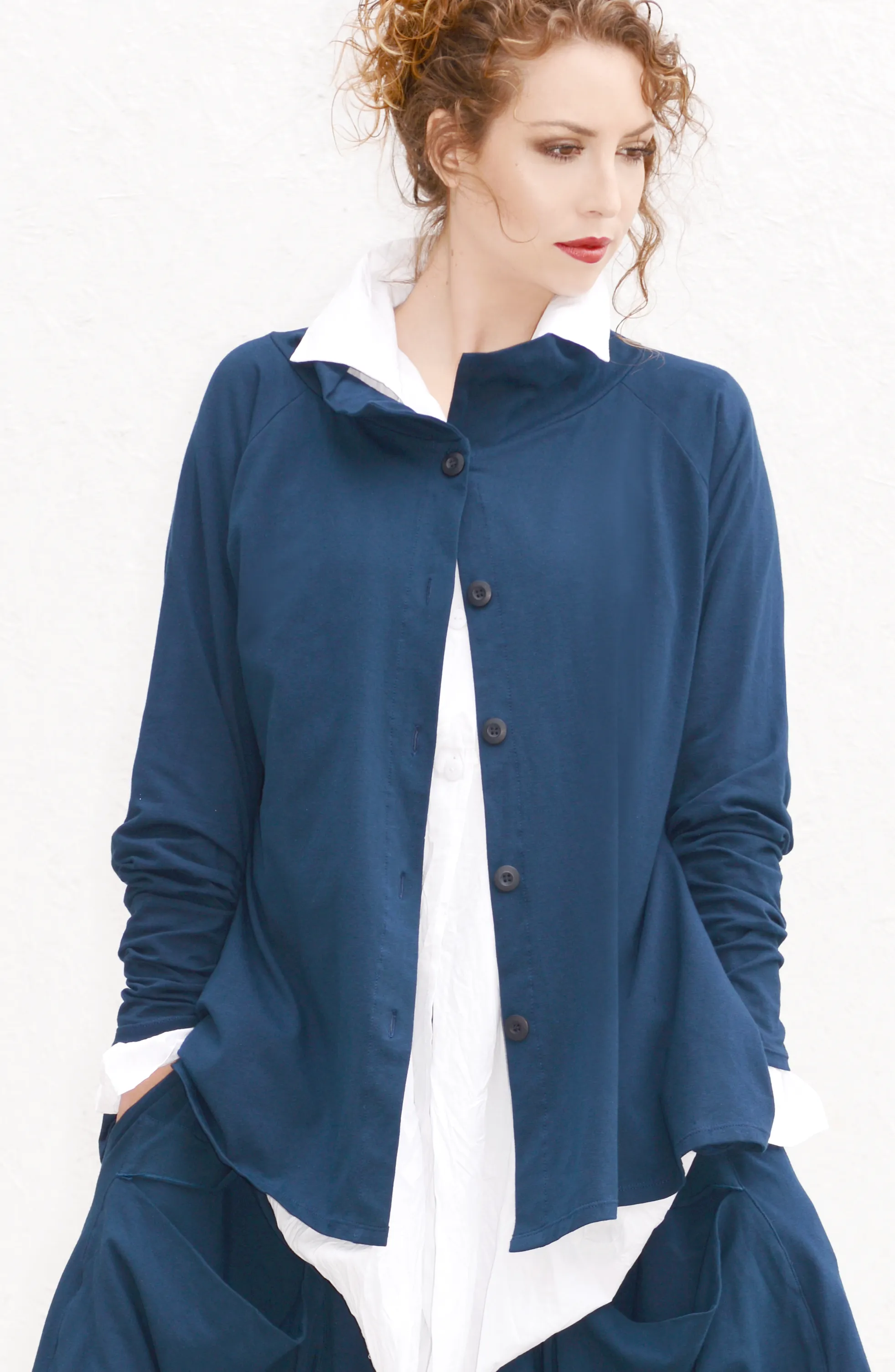Focus Jacket in Minuit Tokyo