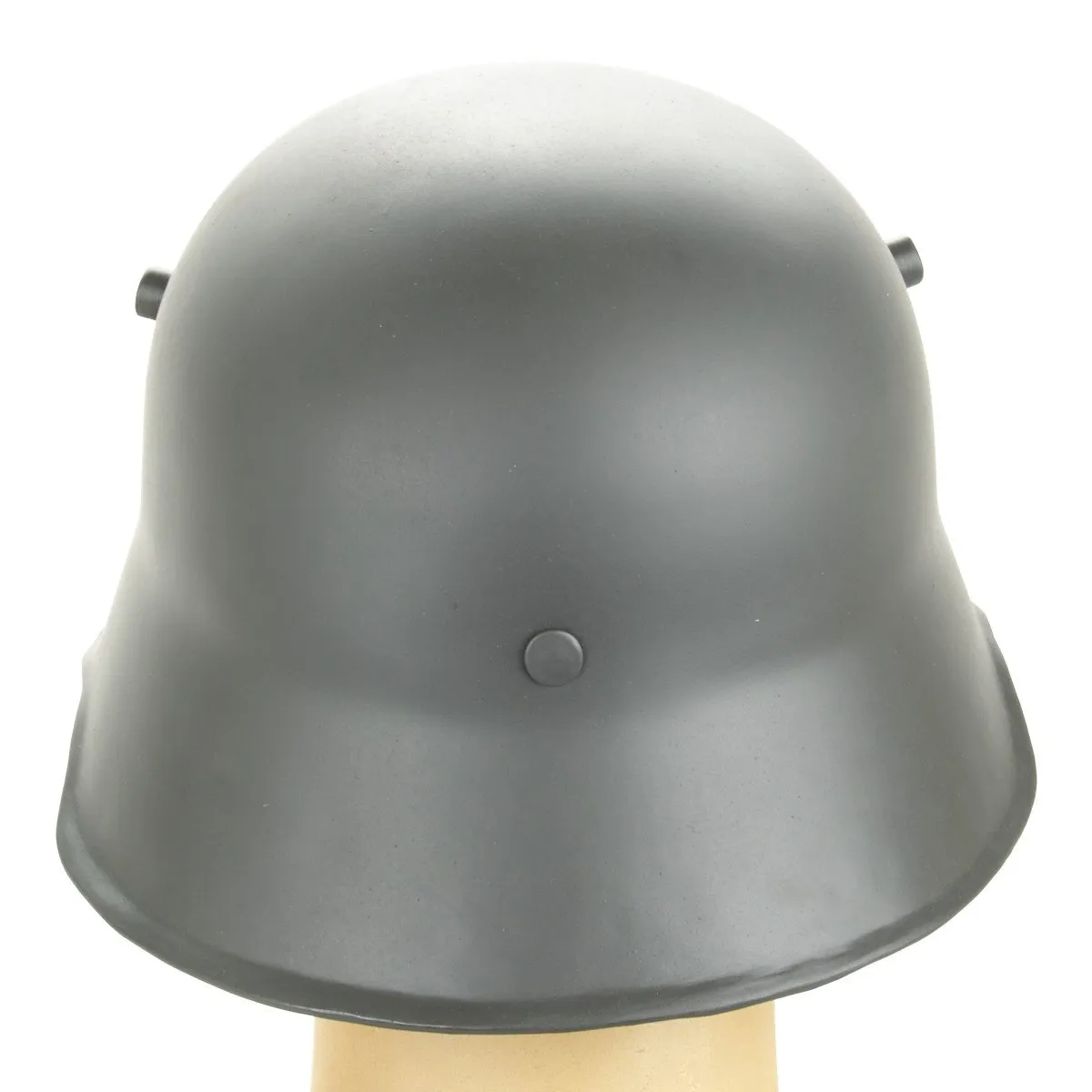 German WWI M18 Steel Ear Cut Out Helmet with Leather Liner