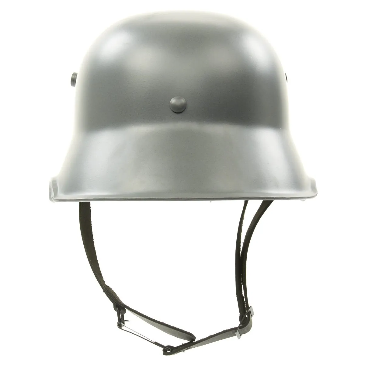 German WWI M18 Steel Ear Cut Out Helmet with Leather Liner