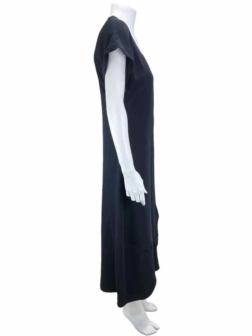 Karen Millen, Women's Wrap Midi Dress, Black, Size 4
