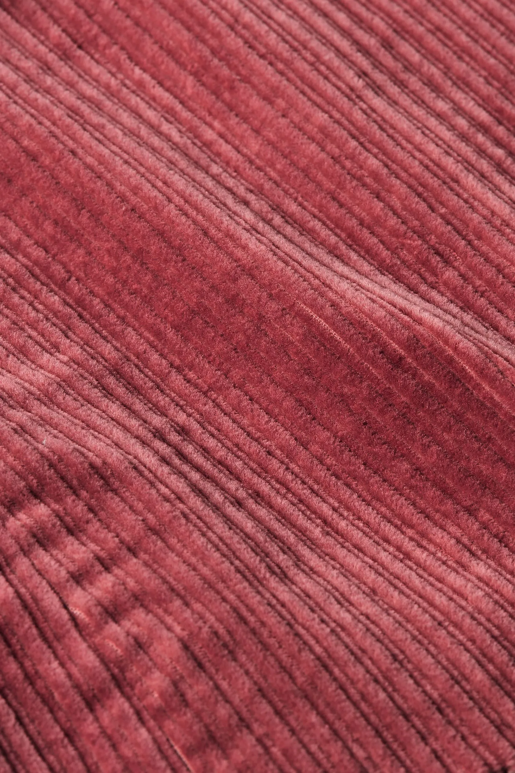 King Louie garbo flare jumpsuit corduroy desert red
