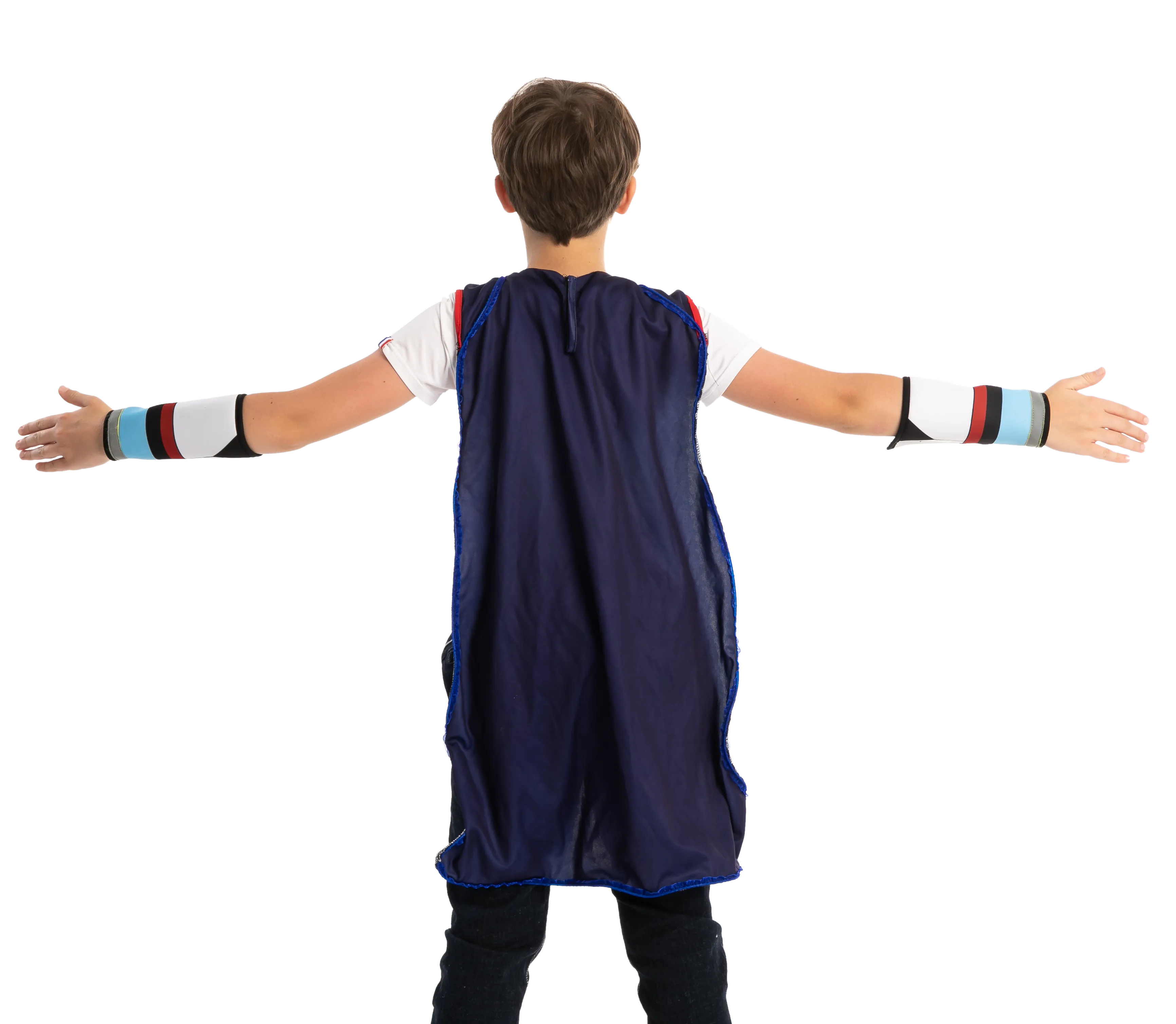 LED Waistcoat with Cape and Wristbands - Child