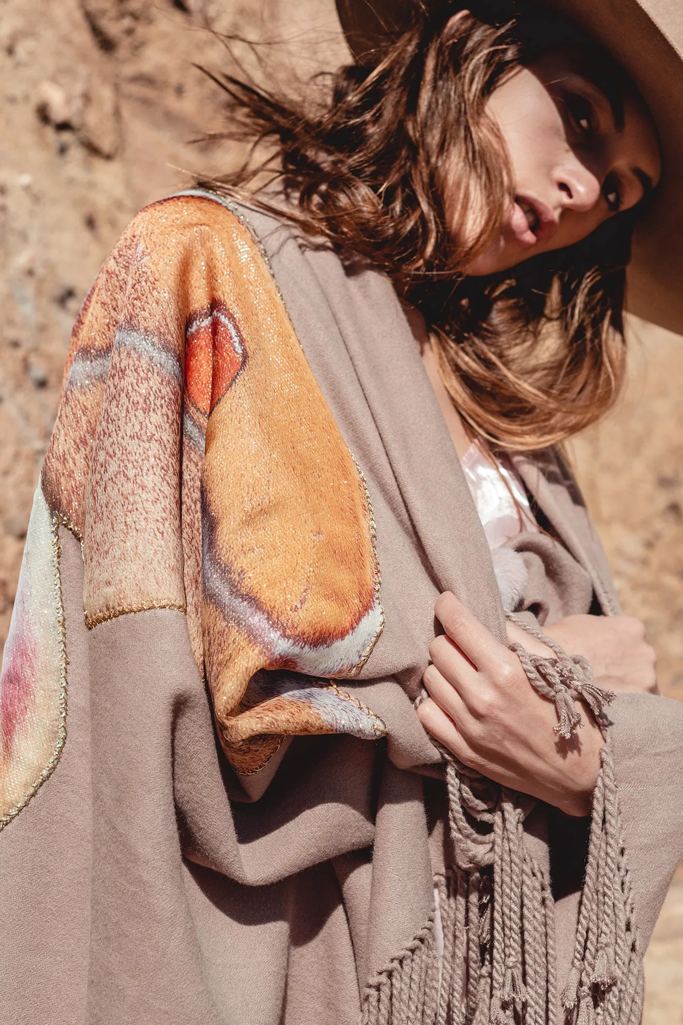 Madagascar Moth Butterfly Blanket