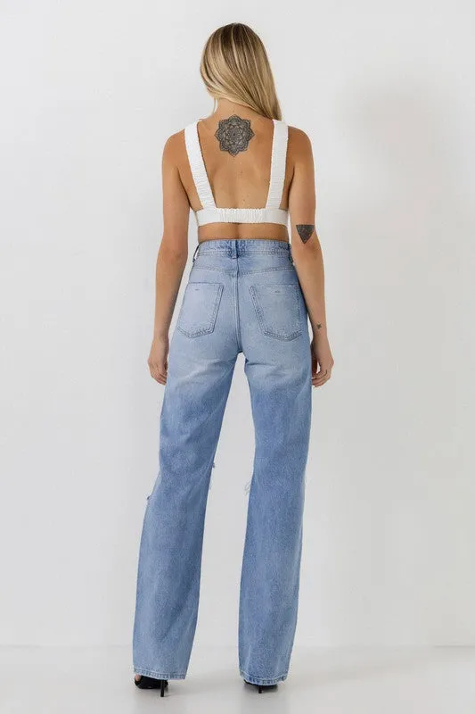 Madilyn Open Back Crop Top