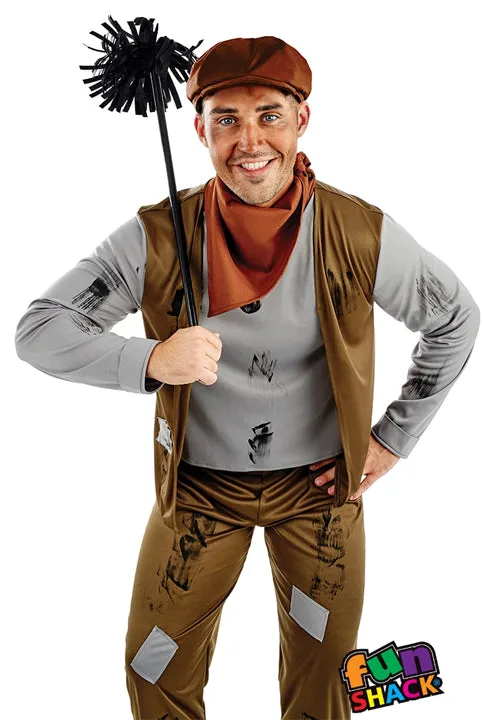 Mens Chimney Sweep Victorian Tudor Historical Costume