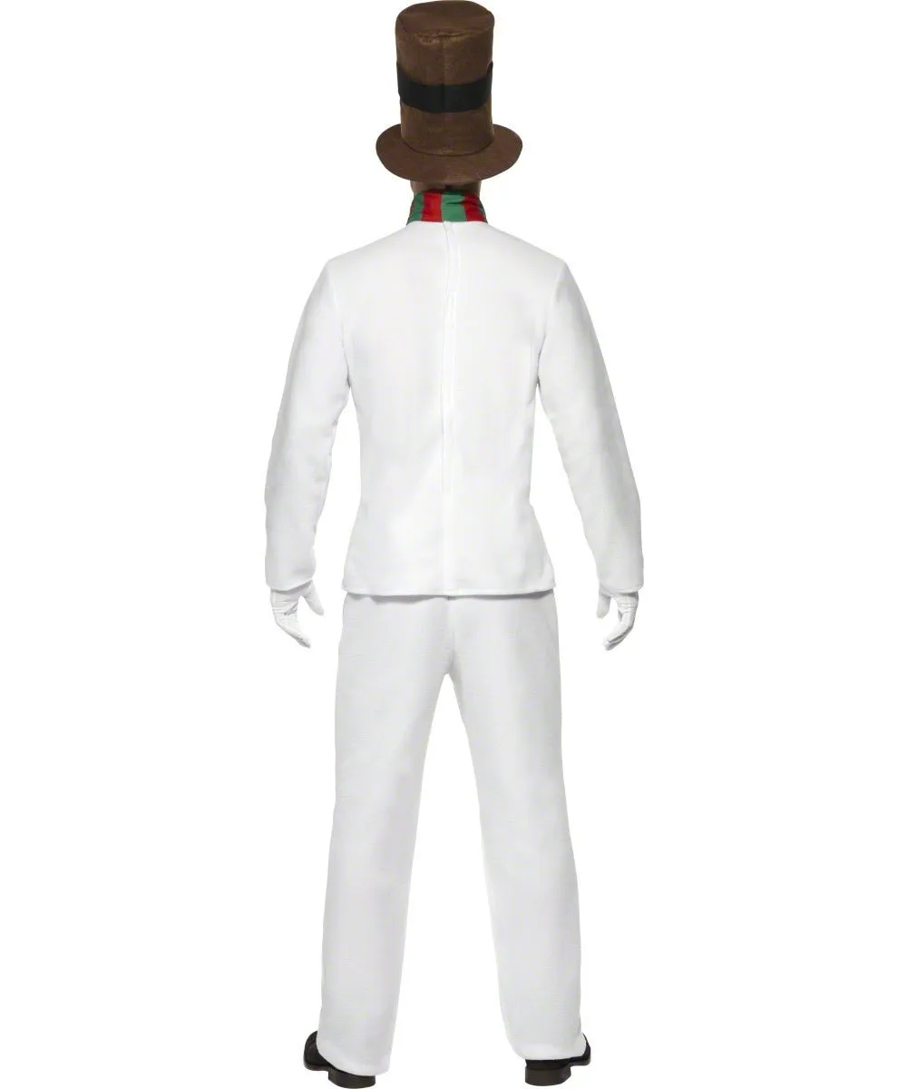 Mens Festive Christmas Mr Snowman Costume
