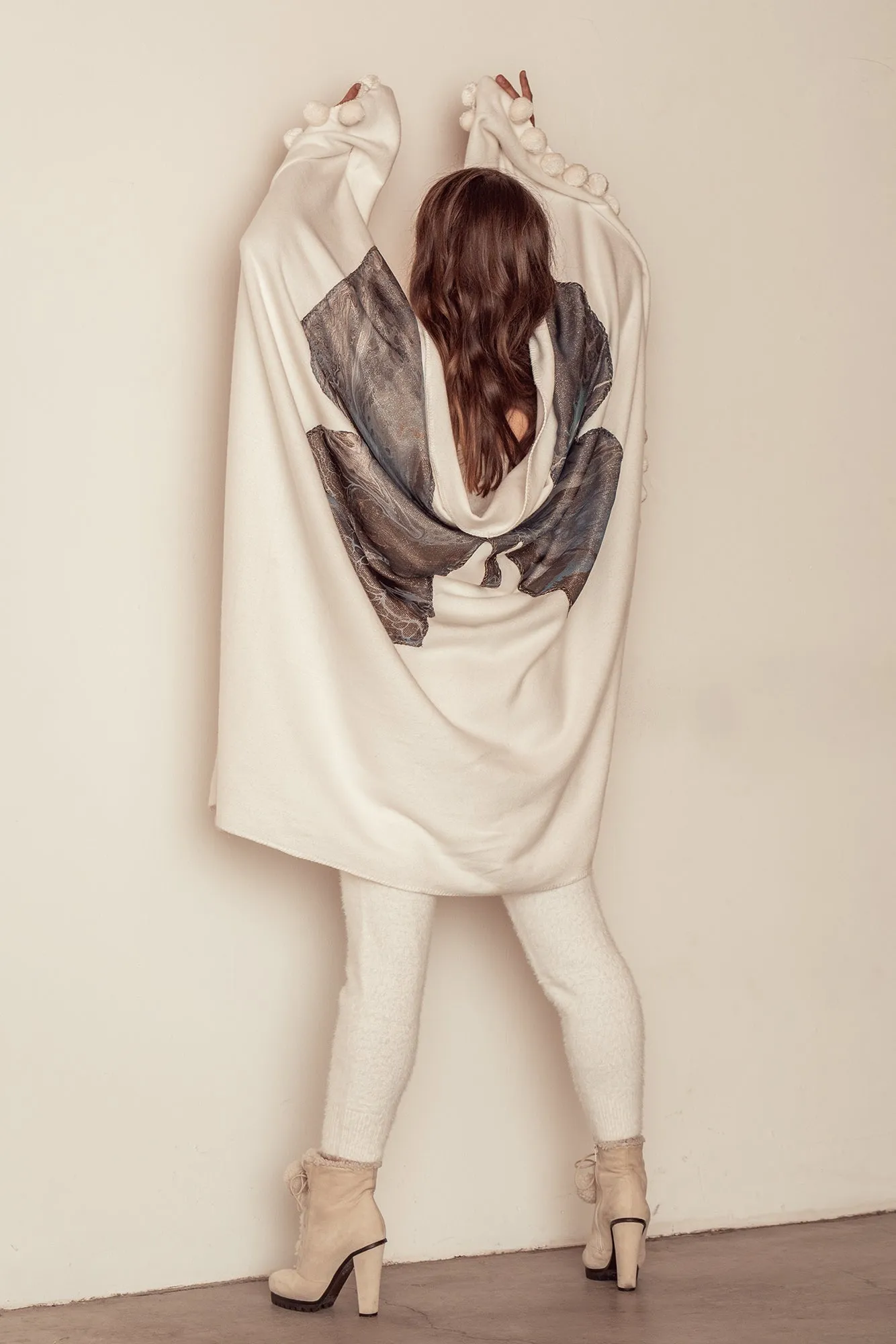 Metallic Ocean Butterfly Blanket