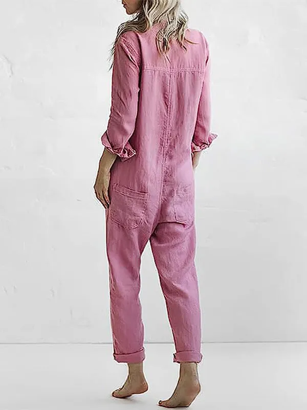 Mila | Comfortabele jumpsuit met volledige mouwen