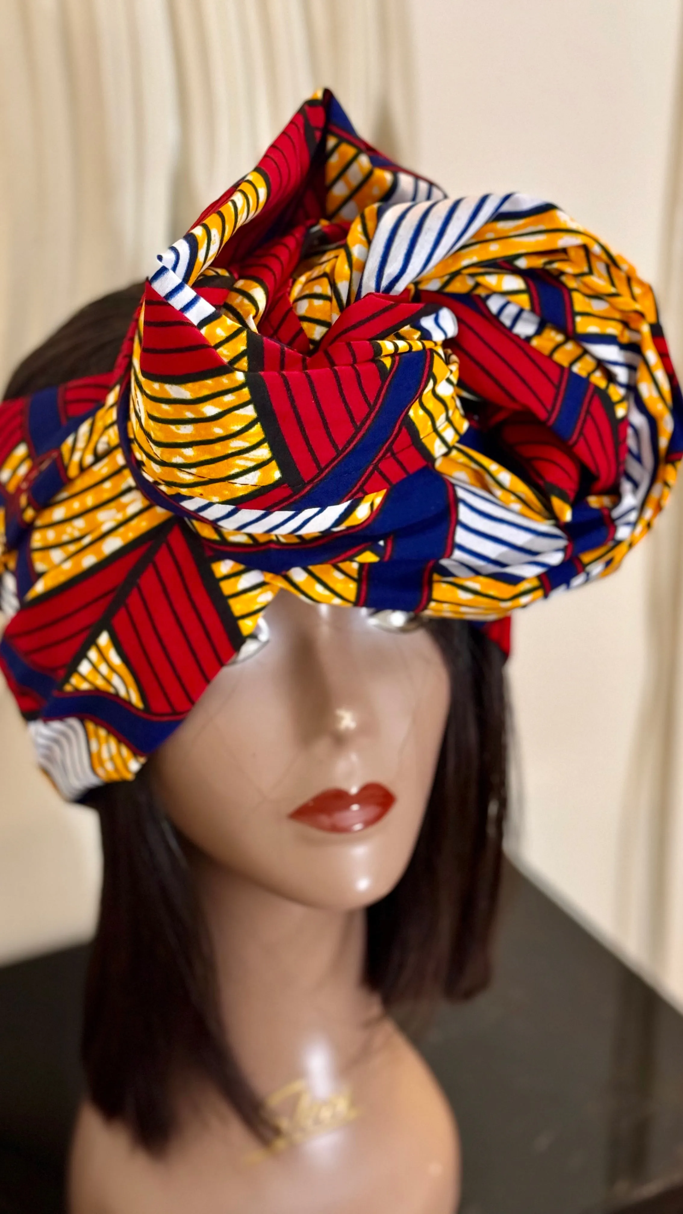 New in African Print Head wrap - Uriah