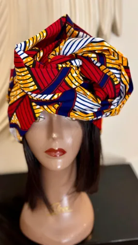 New in African Print Head wrap - Uriah