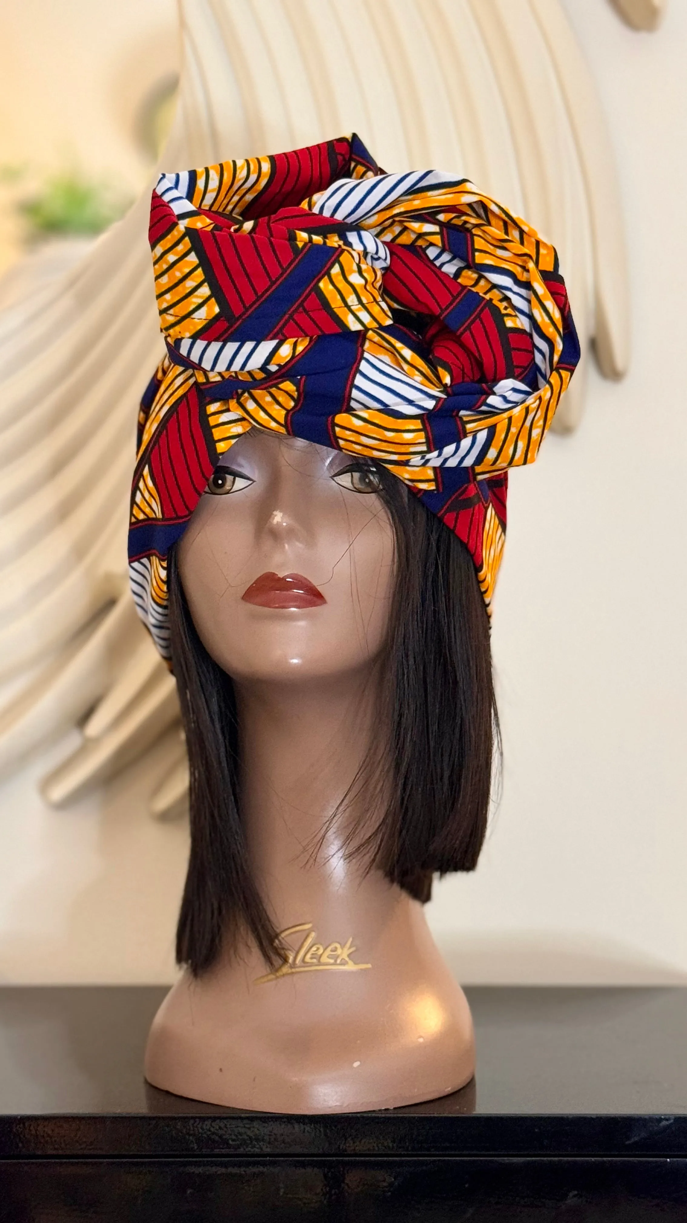 New in African Print Head wrap - Uriah