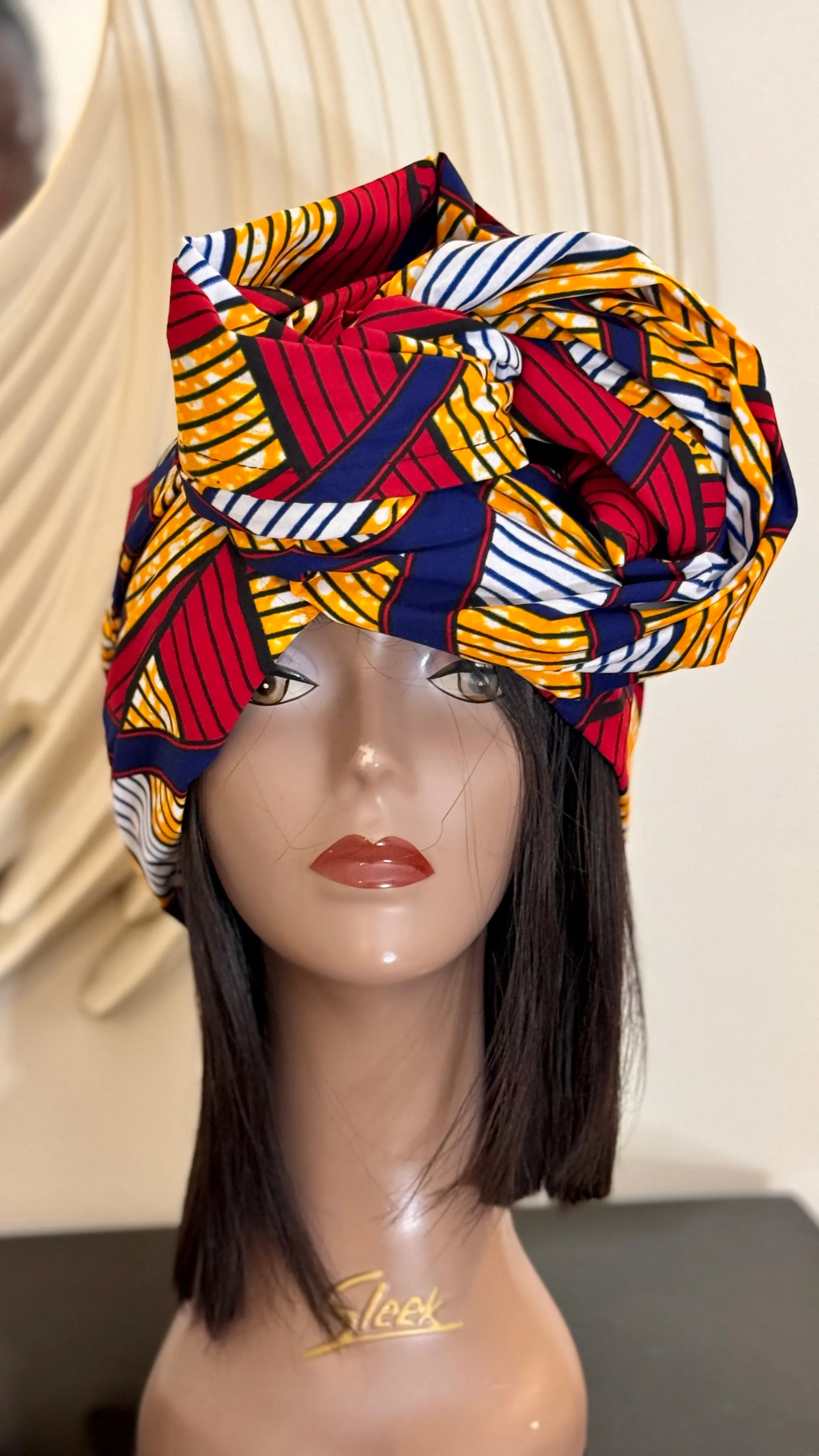 New in African Print Head wrap - Uriah