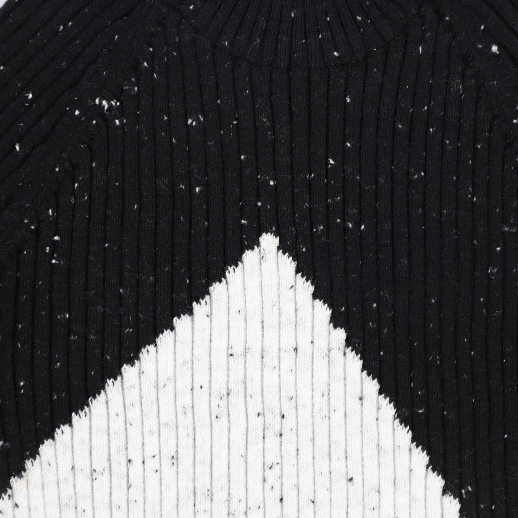 NOVE BLACK COLORBLOCK SWEATER