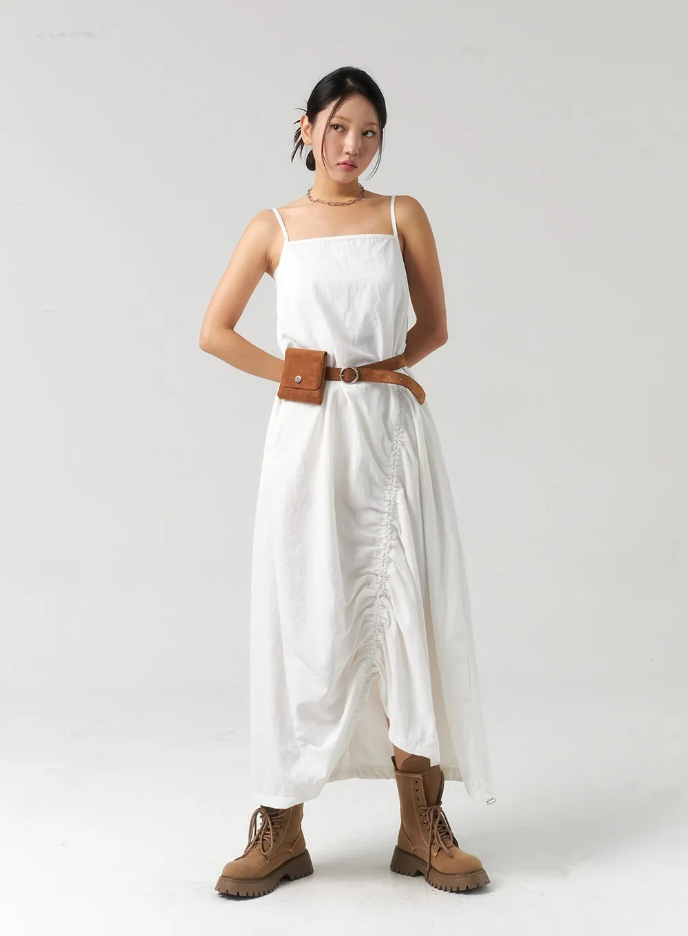 Nylon Maxi Dress CU323