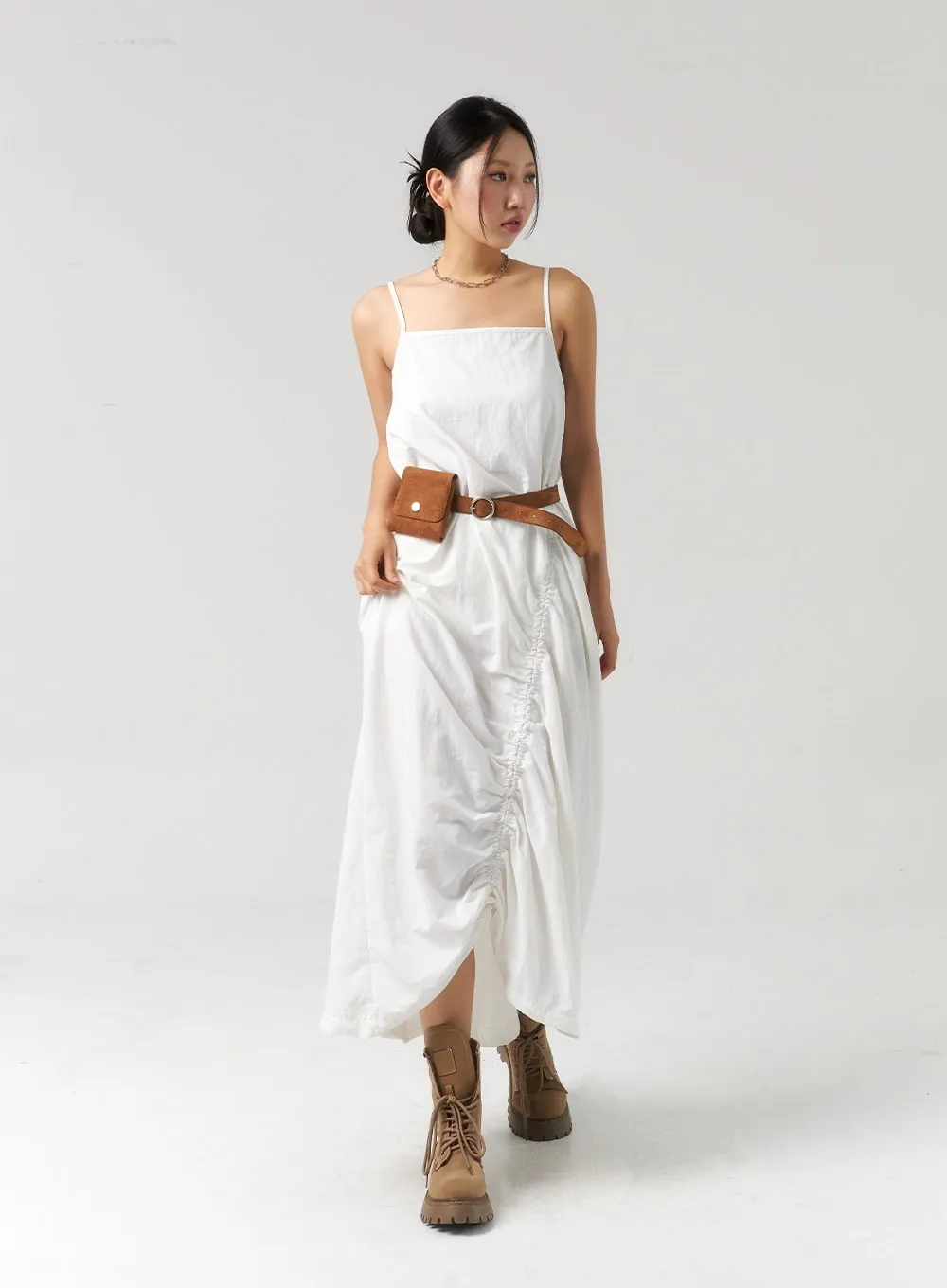 Nylon Maxi Dress CU323