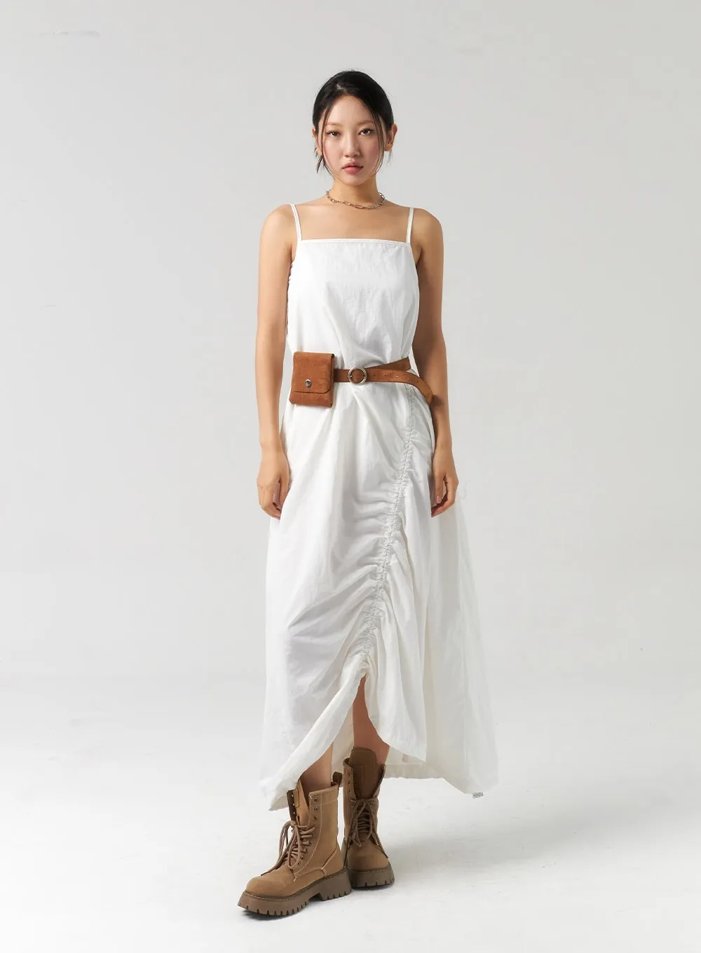 Nylon Maxi Dress CU323