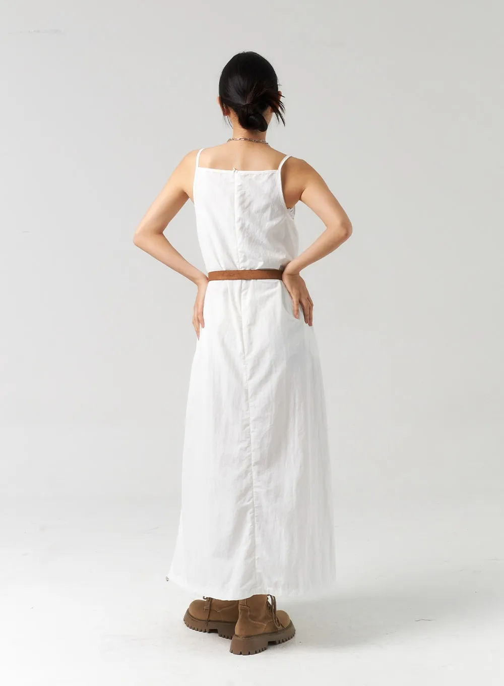 Nylon Maxi Dress CU323
