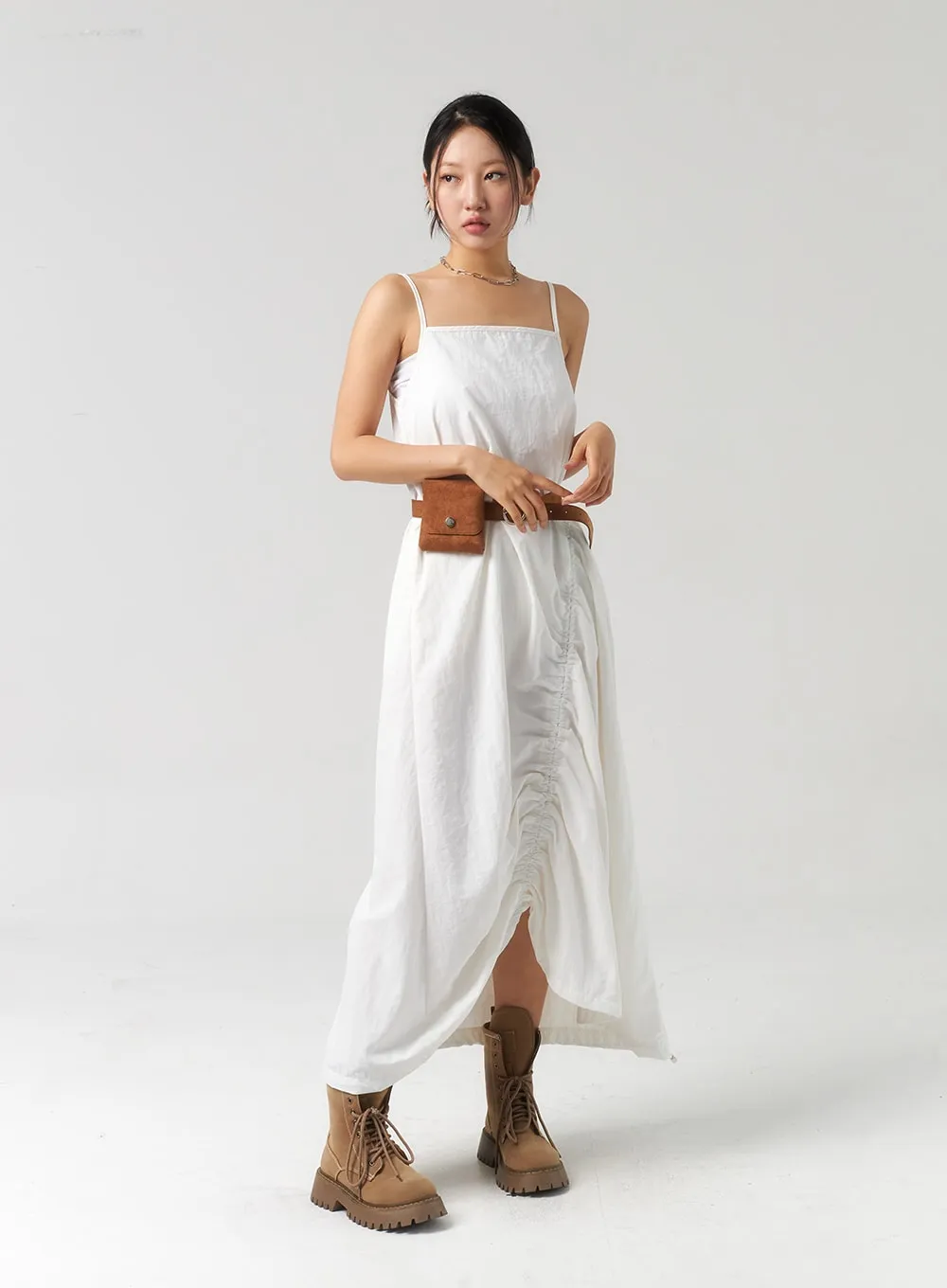 Nylon Maxi Dress CU323