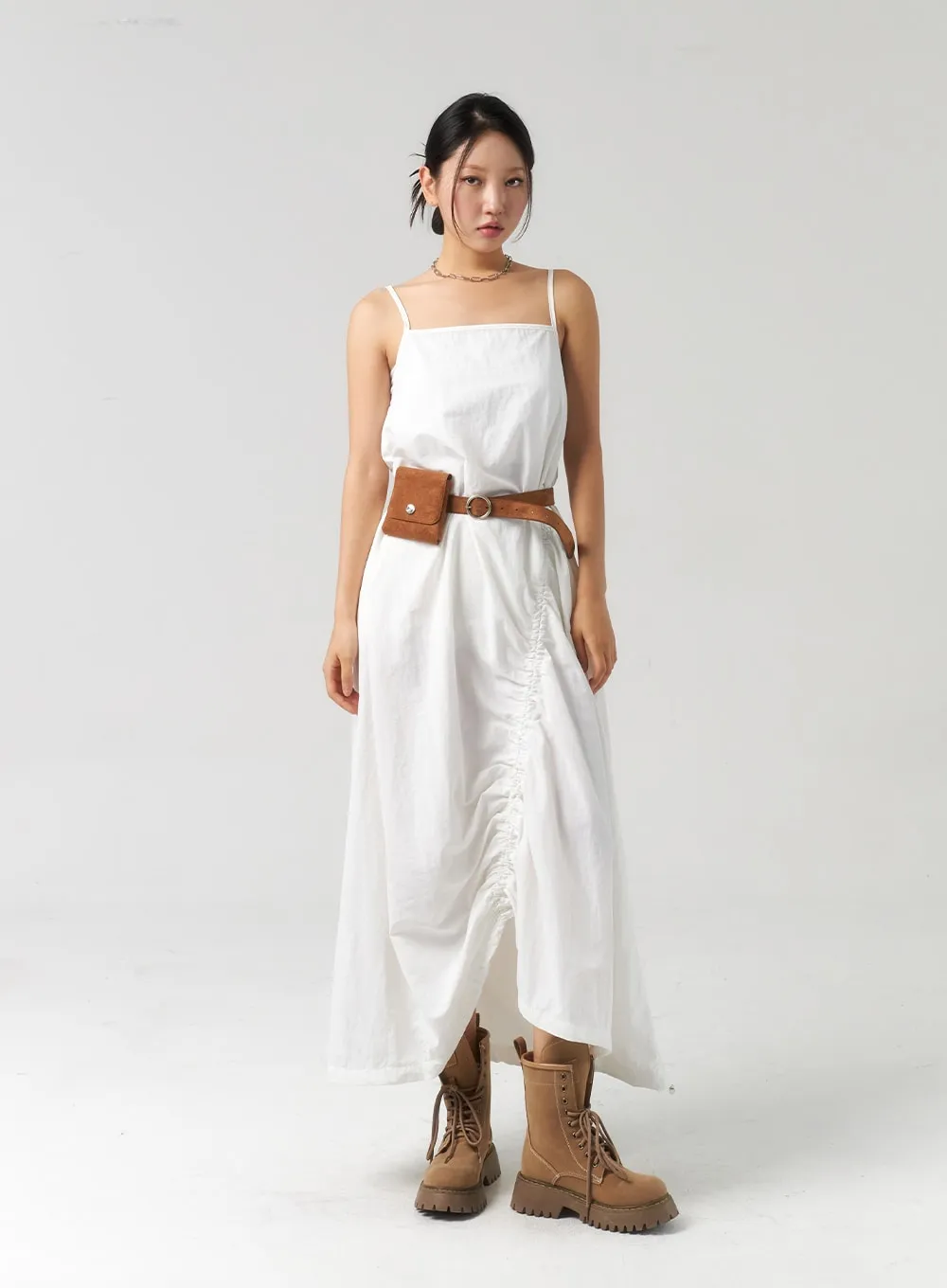 Nylon Maxi Dress CU323