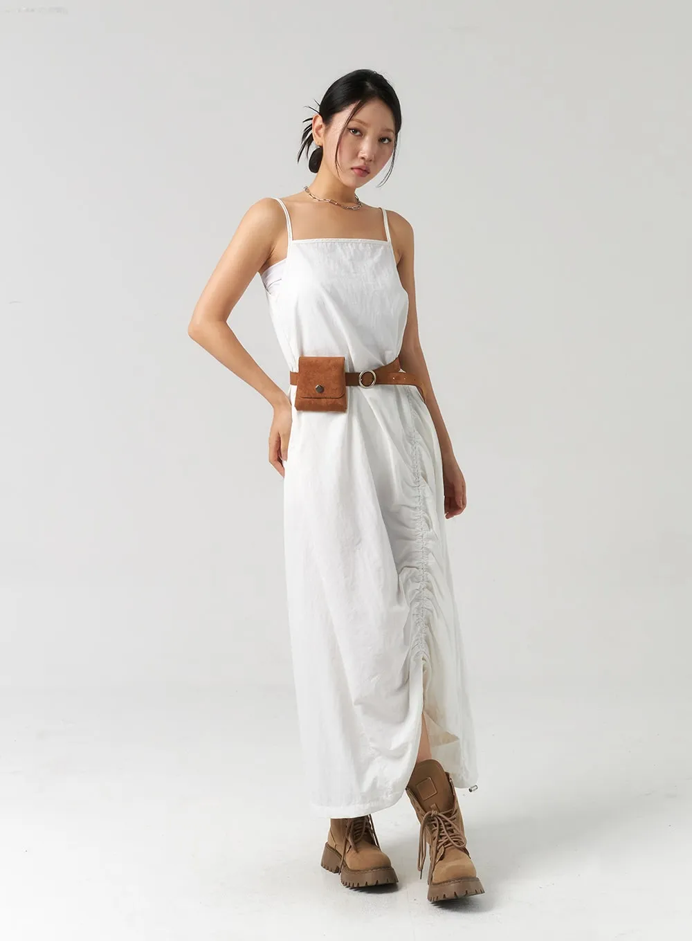 Nylon Maxi Dress CU323