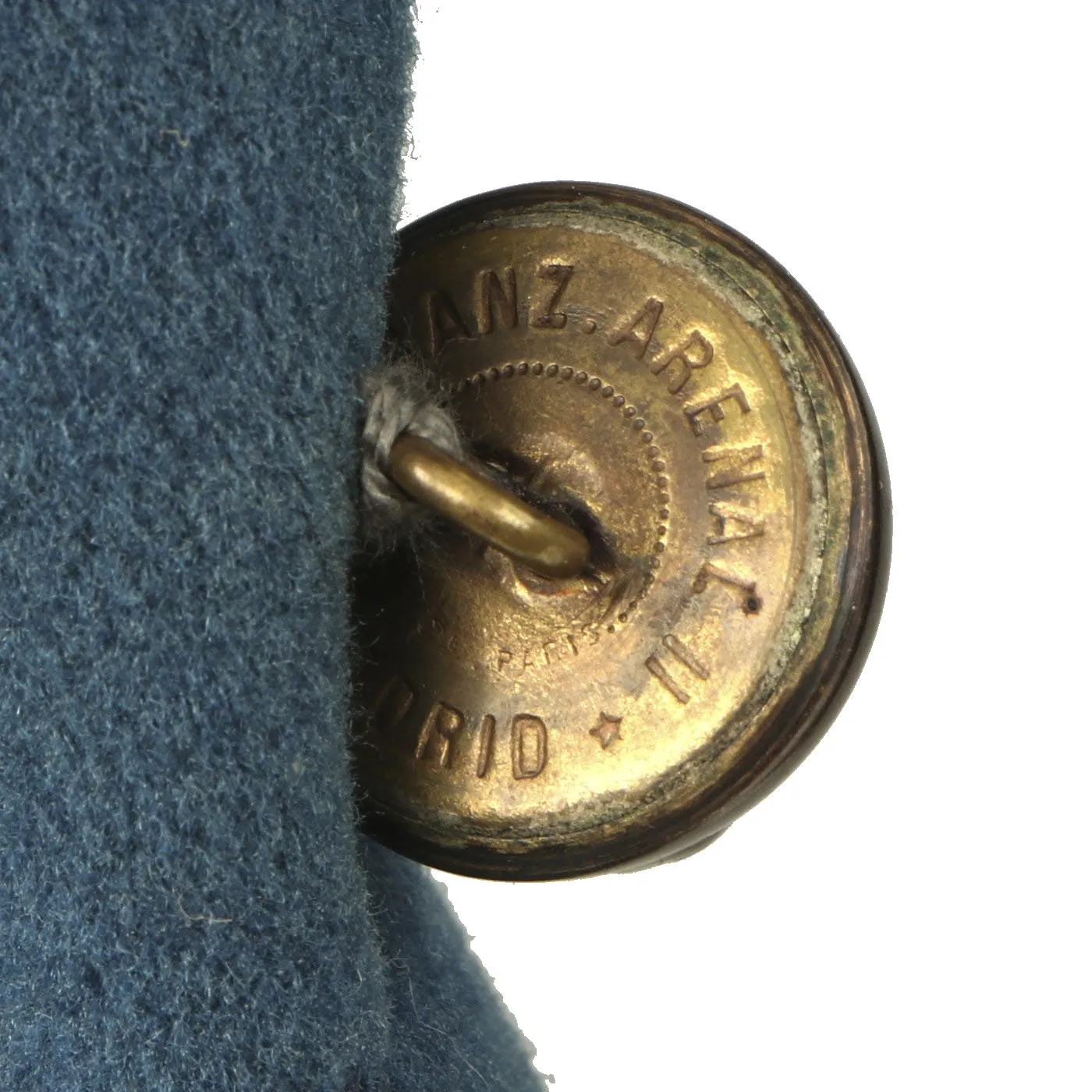 Original Spanish Enlisted Regimental Shell Jacket Circa 1880