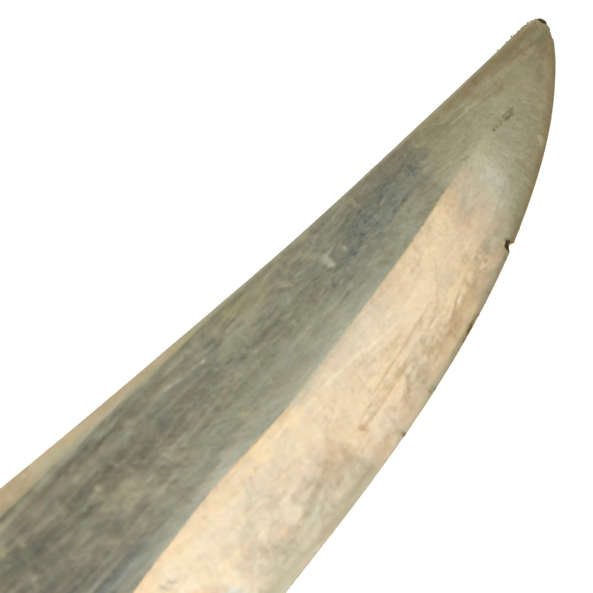 Original U.S. WWI M1918 Mark I Modified Trench Knife by L. F. & C. Modified with Bowie Blade with Original Leather Scabbard