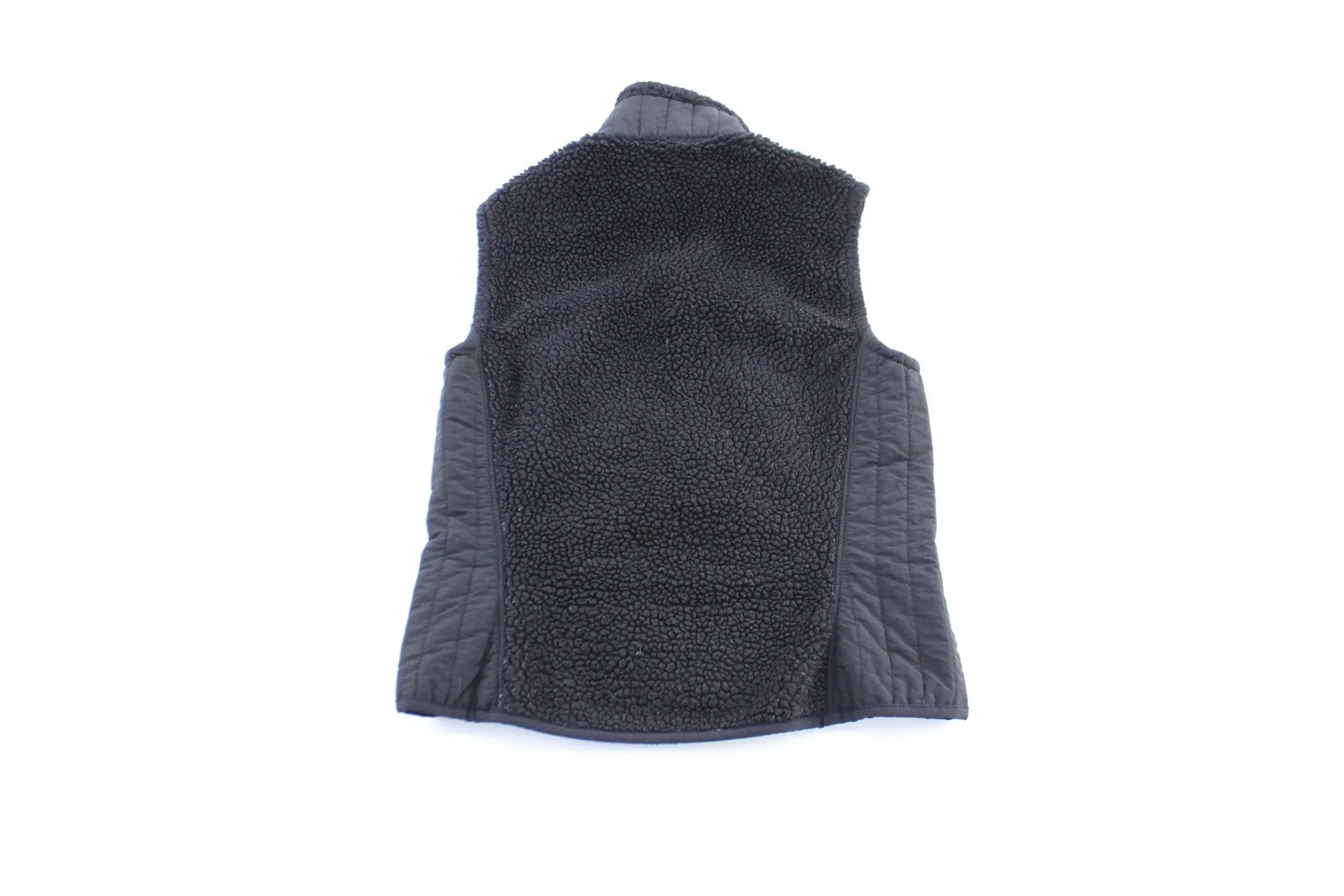 Patagonia Logo Patch Fleece Zip Up Vest