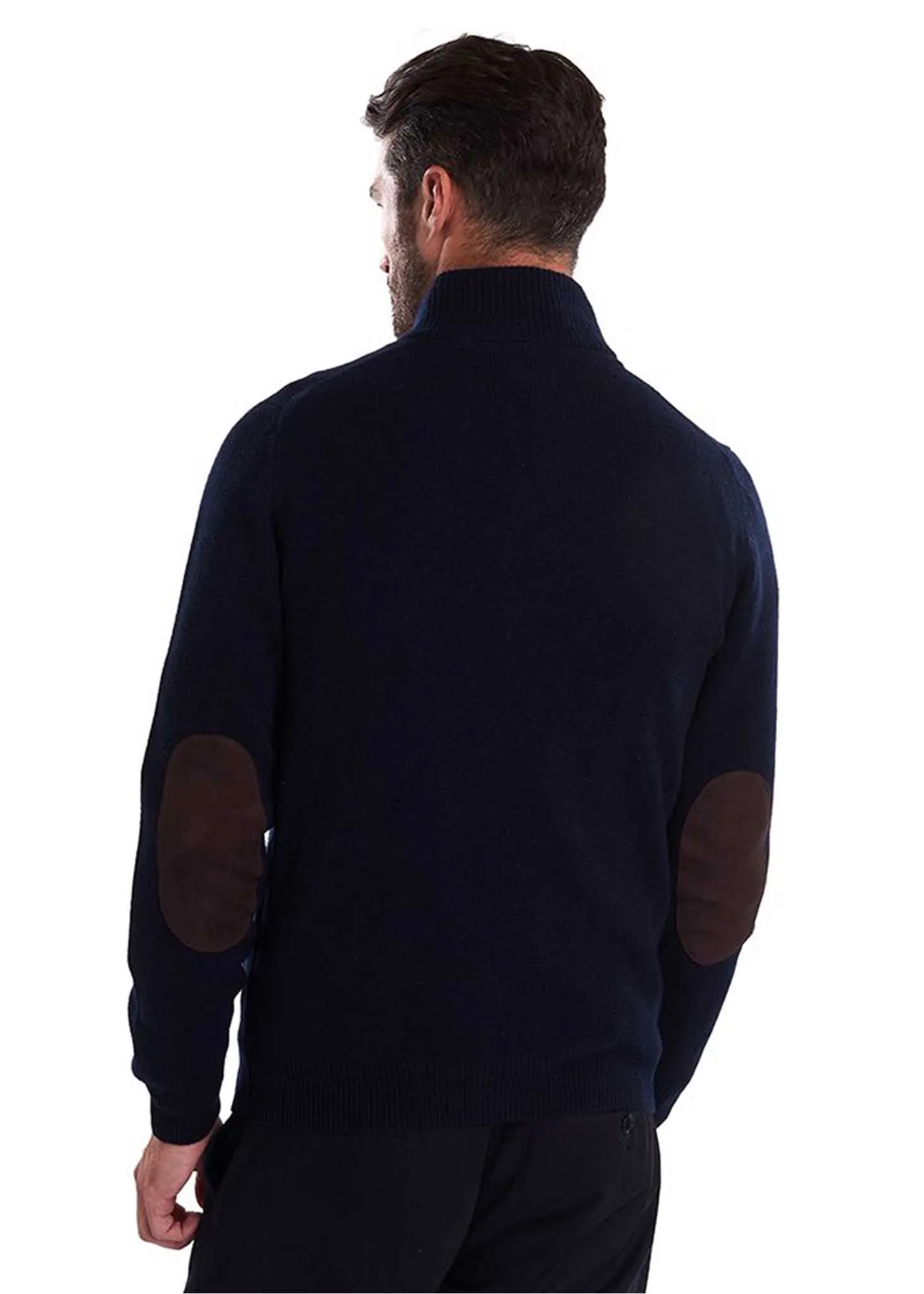 Patch zip thru - navy