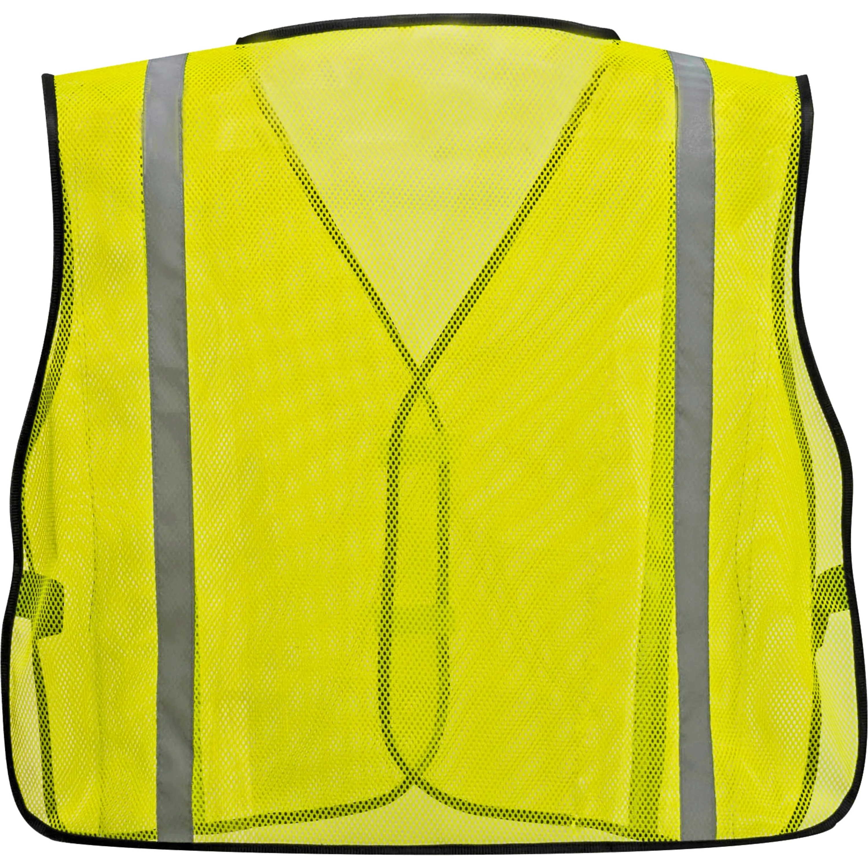 PORTWEST® Lightweight Non ANSI Mesh Vest - 1" Reflective Silver Tape Yellow - US390