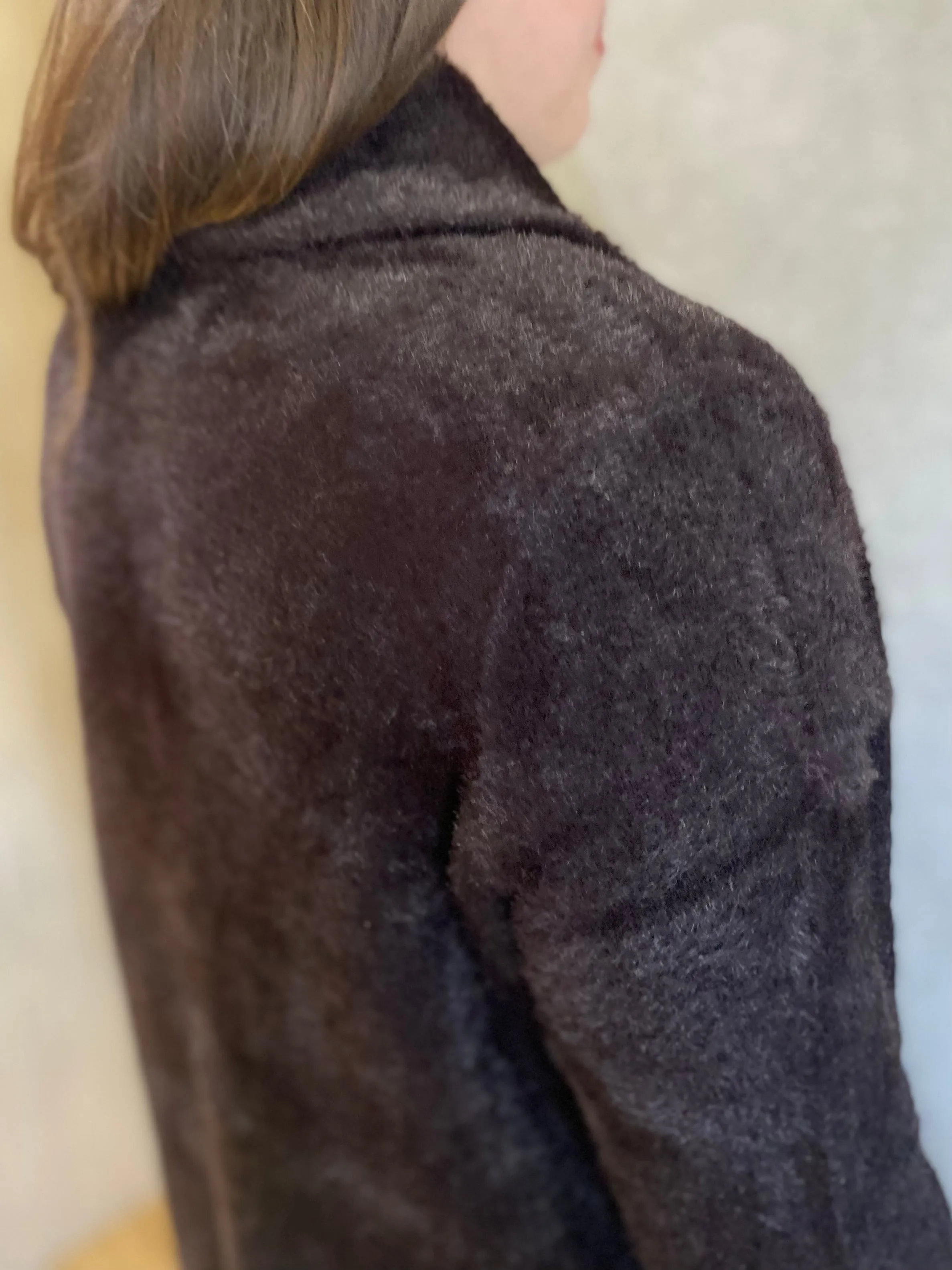 Sweater Coat in Mink | Liverpool