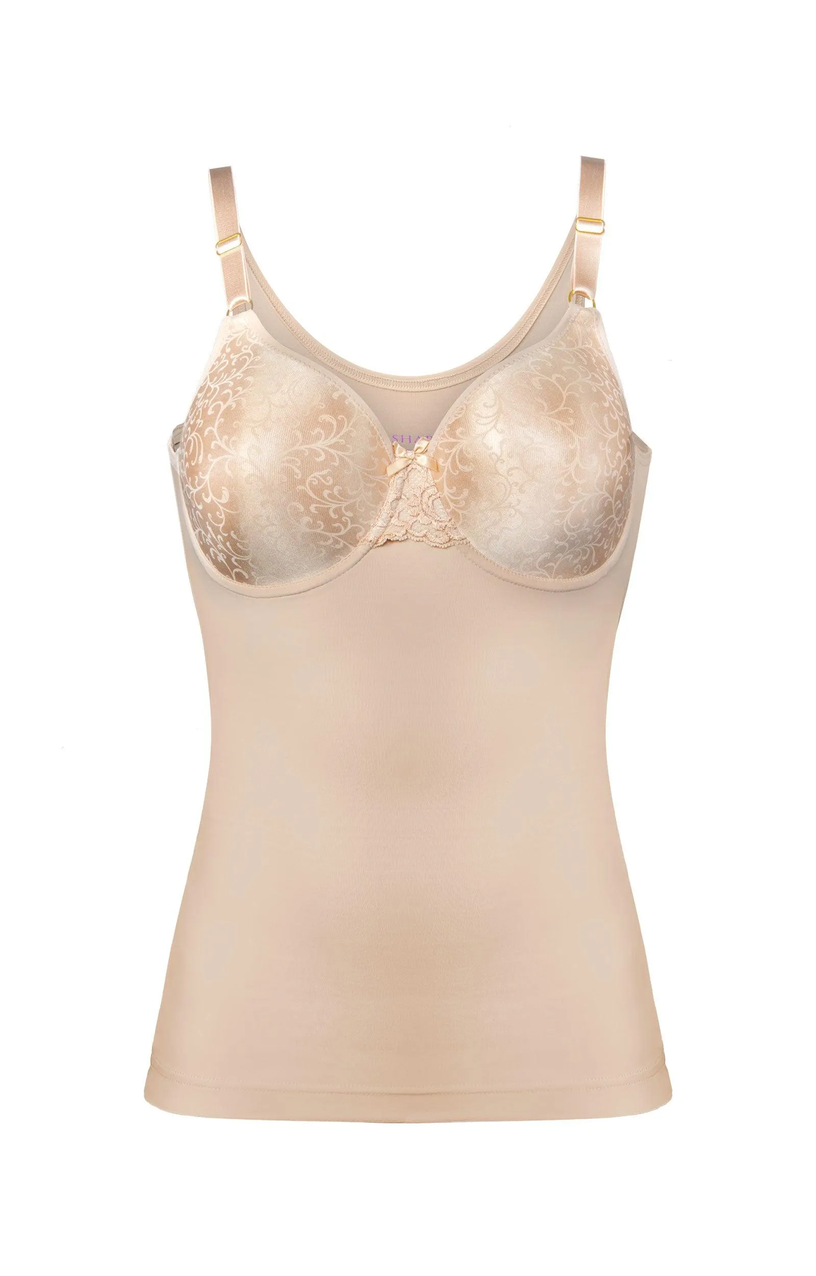 The Silkee Tankee Full Coverage Minimizer Bra w/ with Tummy Control
