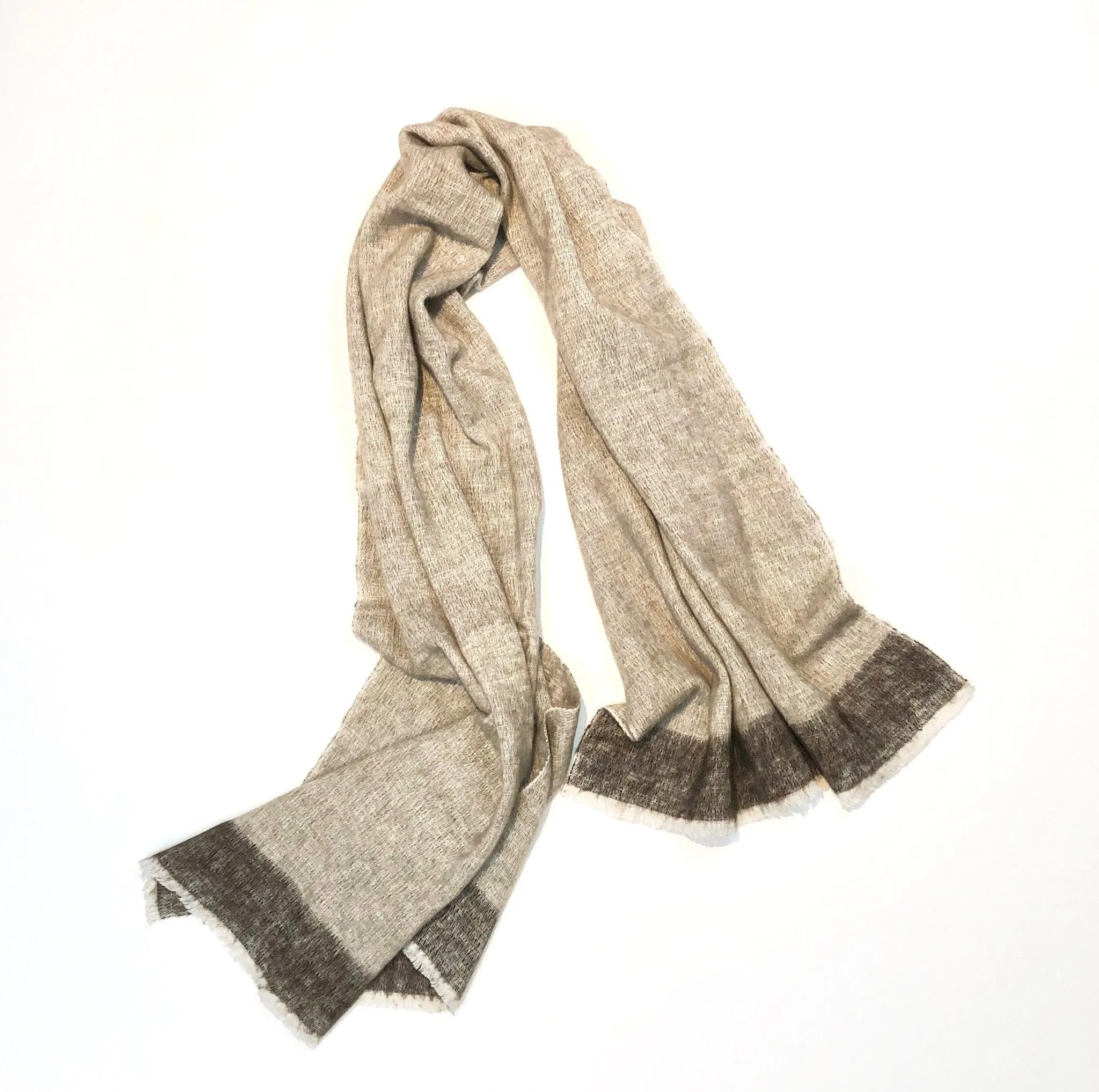 Tibetan Yak Wool Meditation Shawl