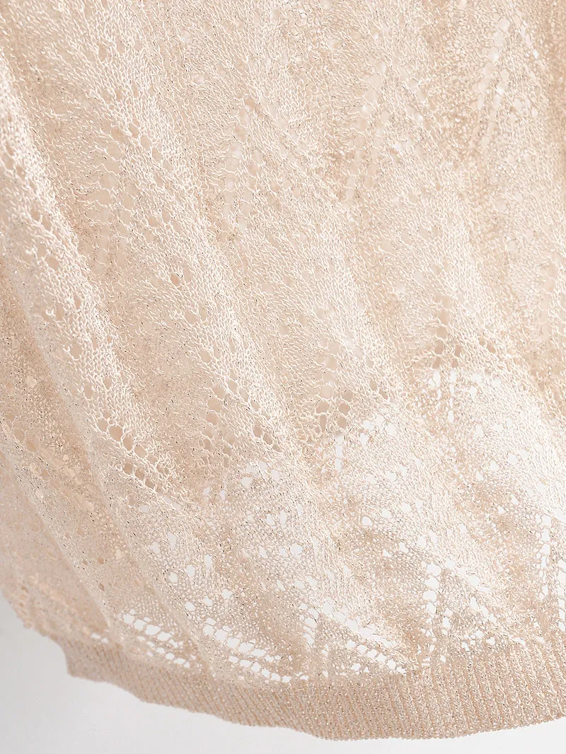 Twist Knitted Sling Women Twisted Sleeveless U Collar Sweater Summer Women Clothing