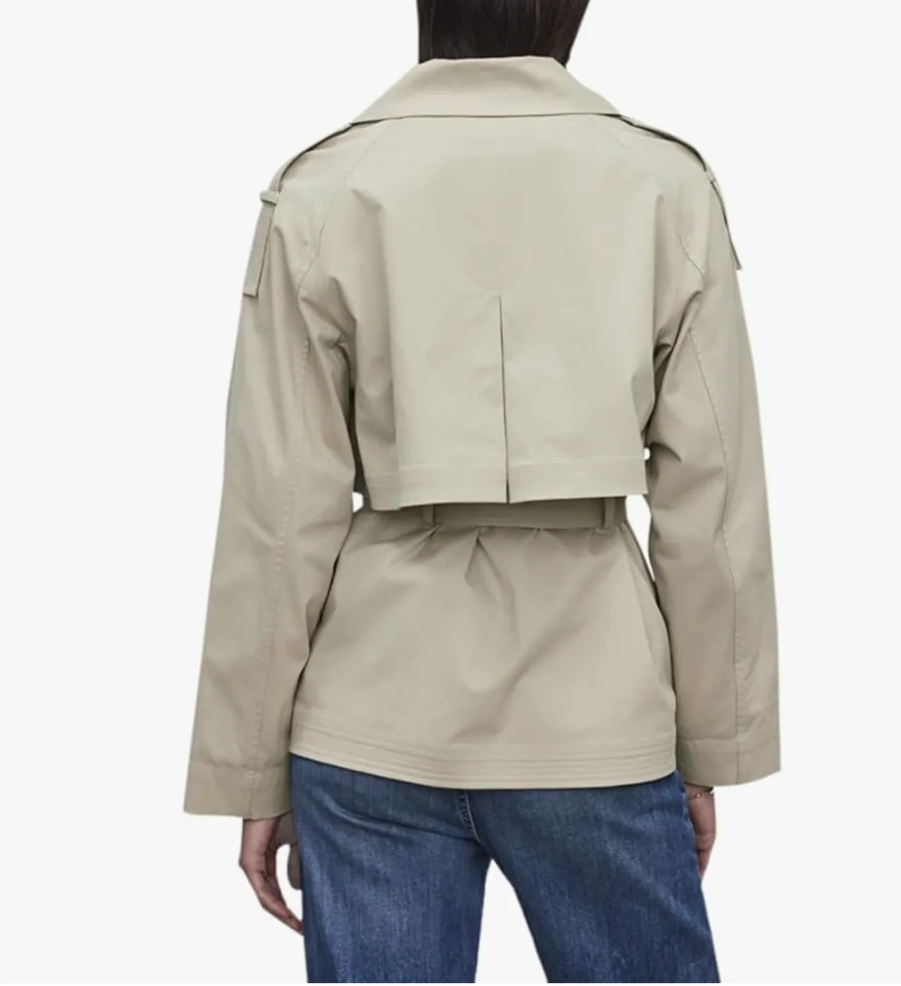 Velvet By Graham & Spencer Nancy Trench Jacket - Khaki