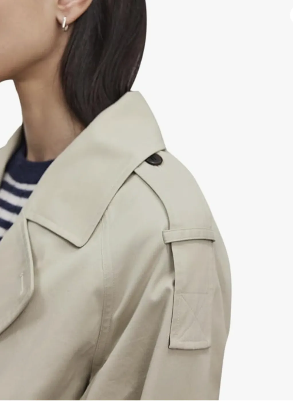 Velvet By Graham & Spencer Nancy Trench Jacket - Khaki