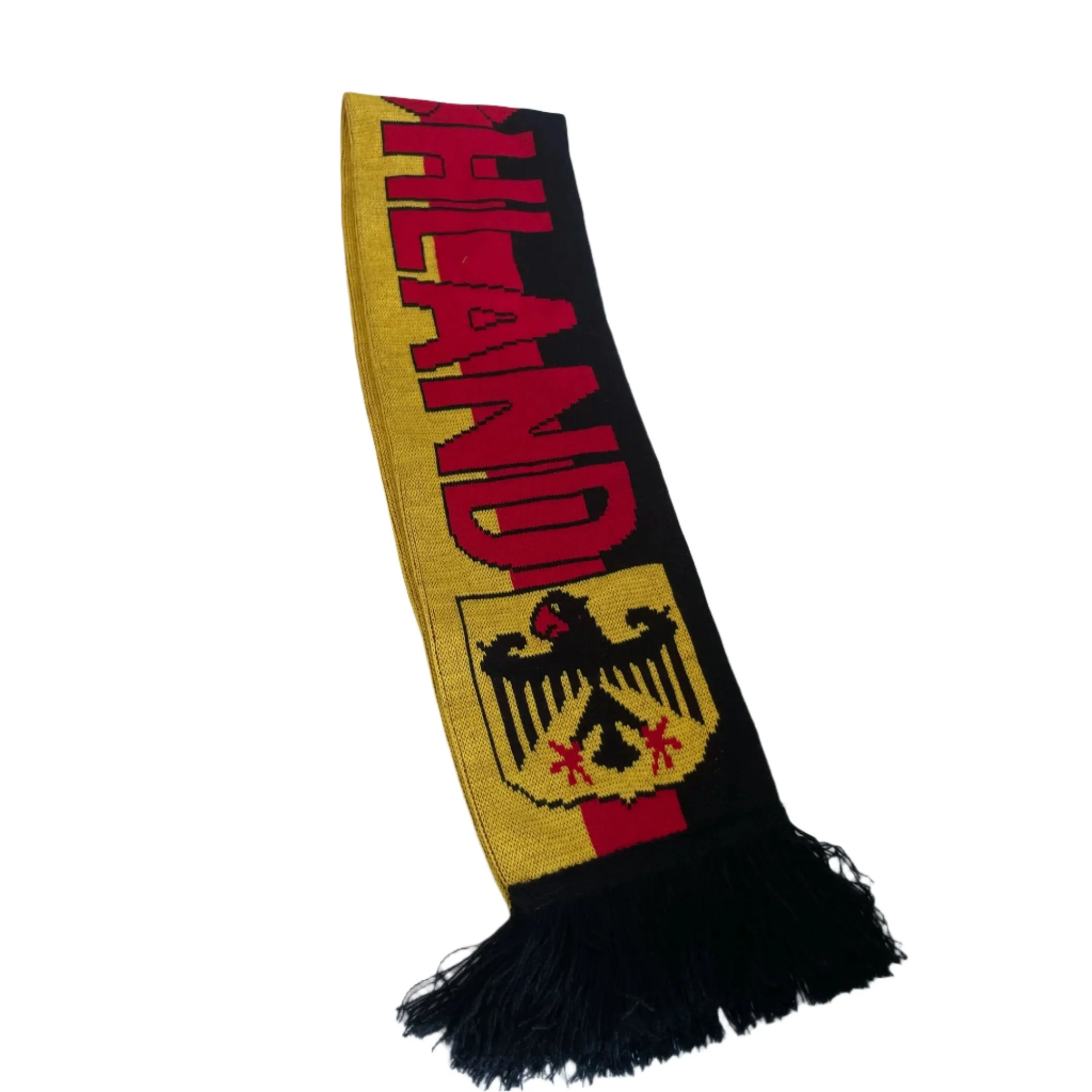 Vintage germany football fan embroidery scarf in multi colour|L52 W7|SKU 6419