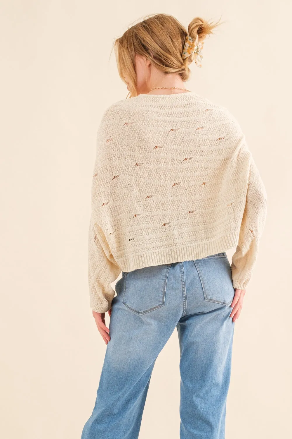 Women's Cozy Dolman Sleeves Sweater